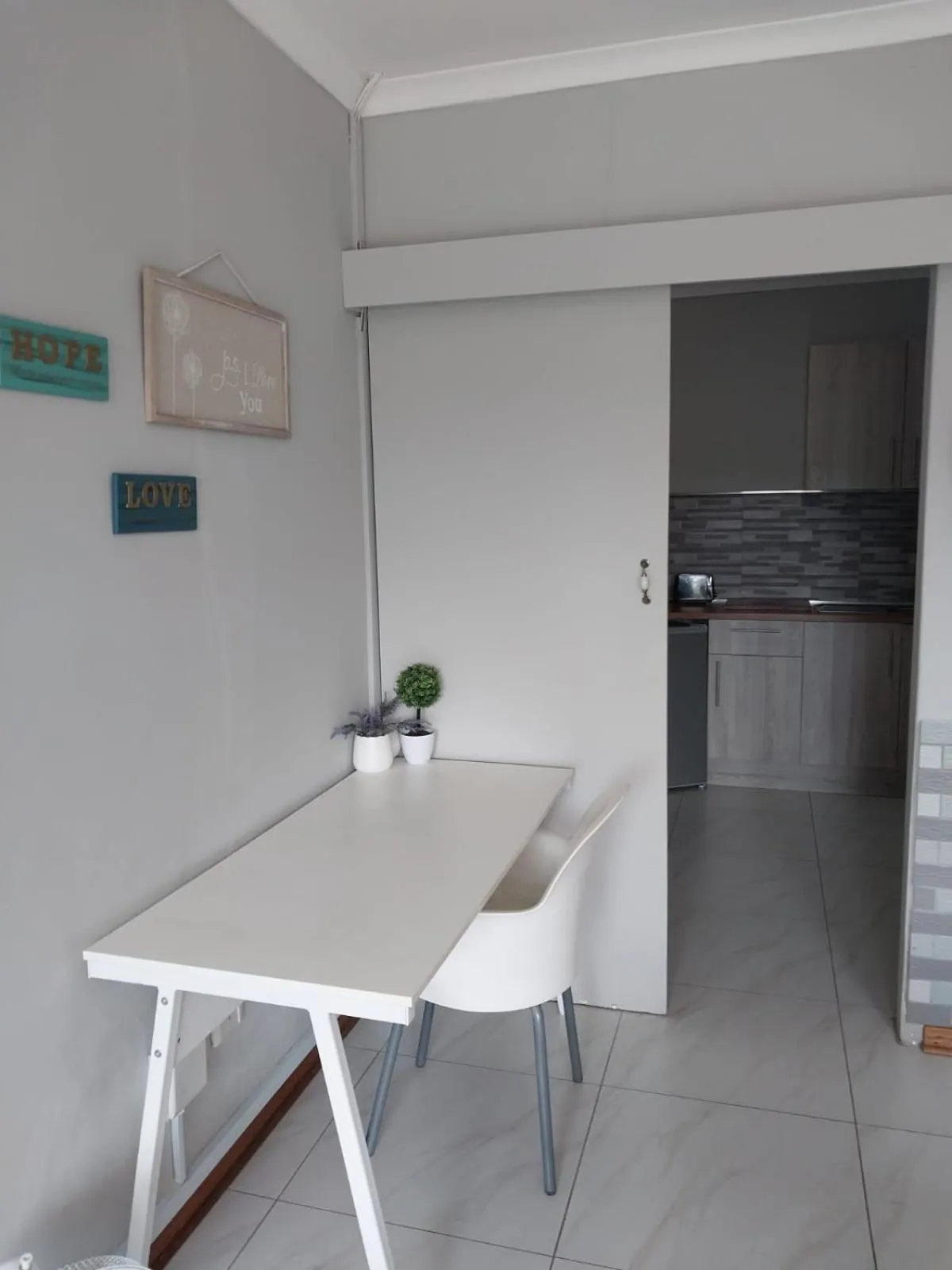 Kitchen or kitchenette in Platberg Self-catering