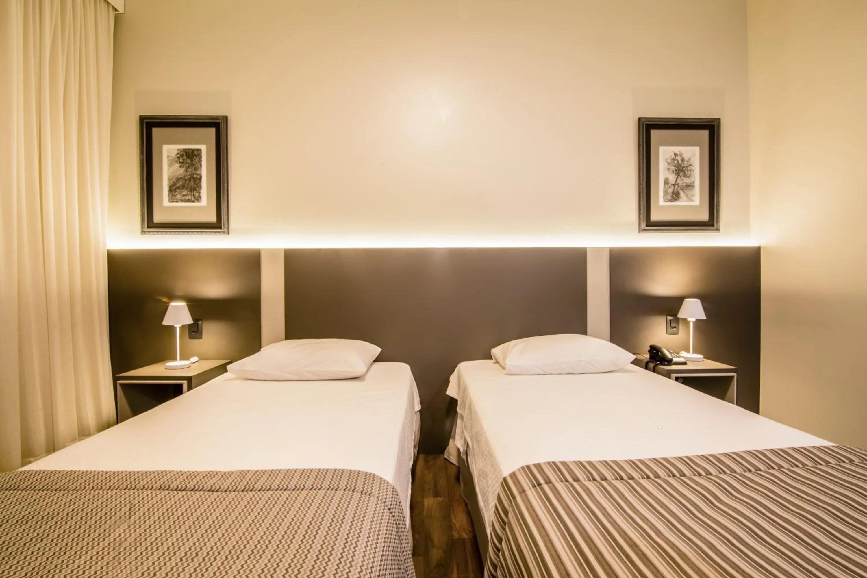 Photo of the whole room, Bed in JR Hotel Marilia