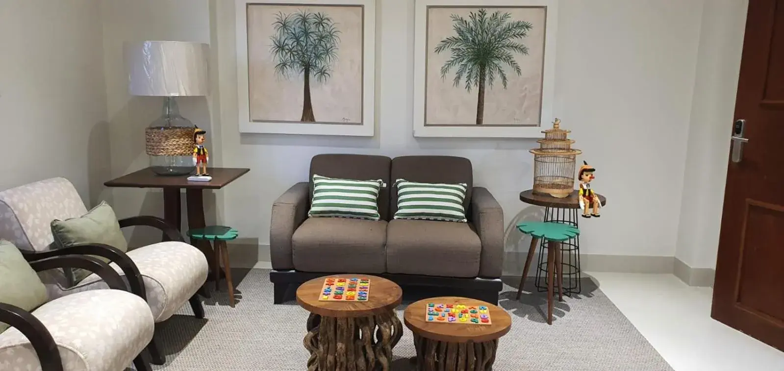 Living room in JR Hotel Marilia Living room in JR Hotel Marilia