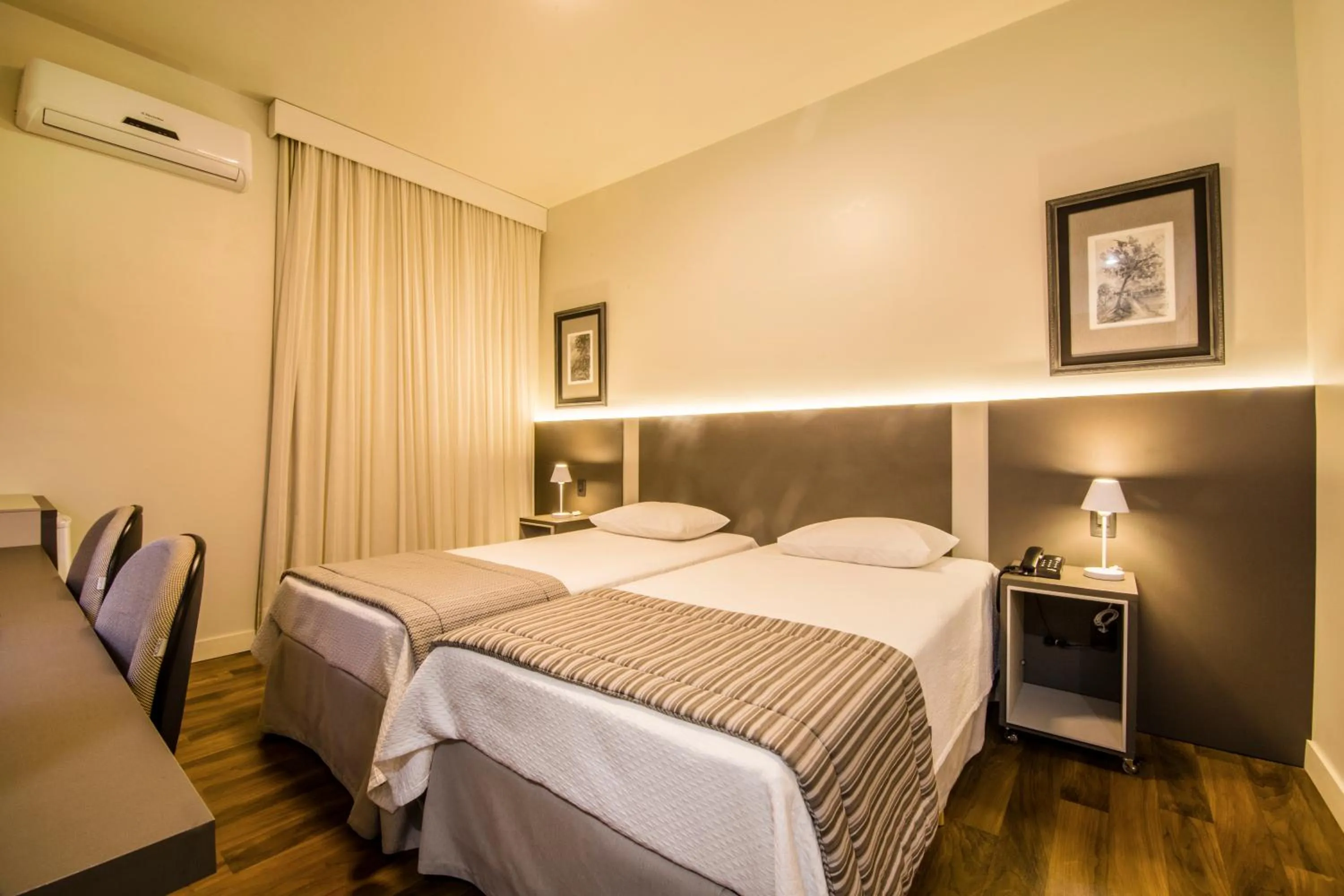 Photo of the whole room, Bed in JR Hotel Marilia