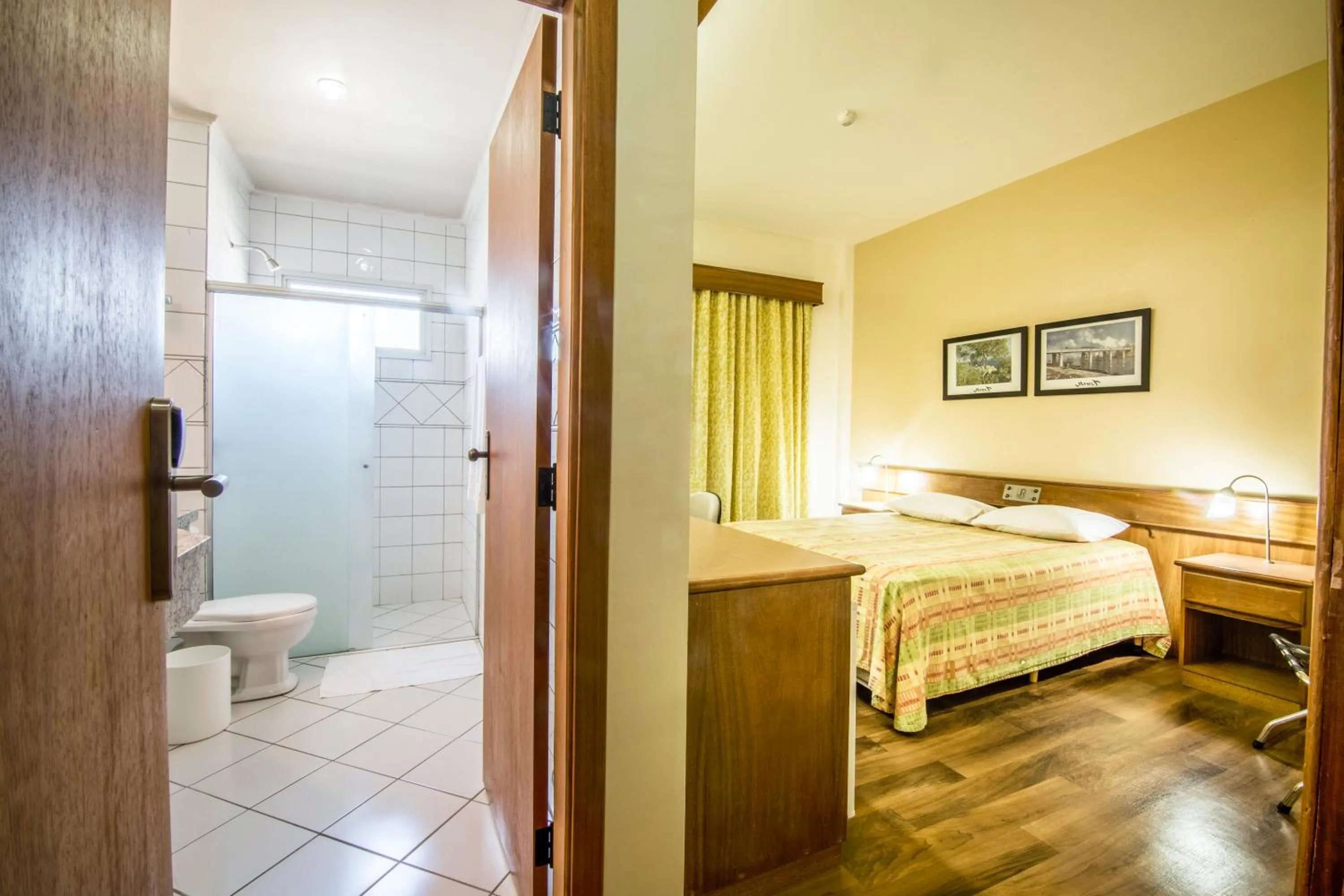 Photo of the whole room, Bed in JR Hotel Marilia