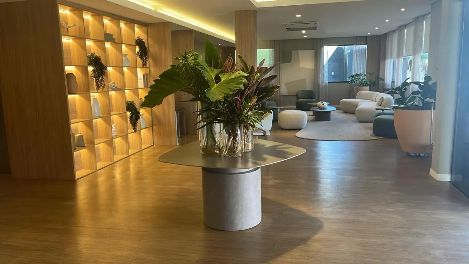 Lobby or reception in JR Hotel Marilia Lobby or reception in JR Hotel Marilia