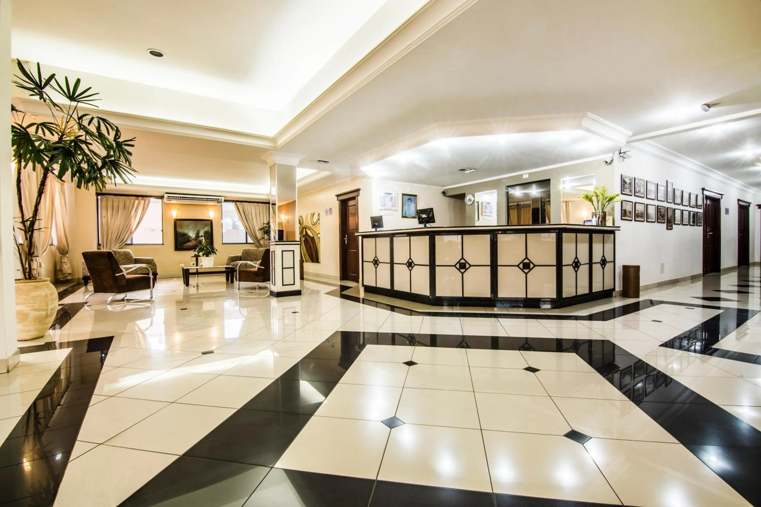 Living room in JR Hotel Marilia