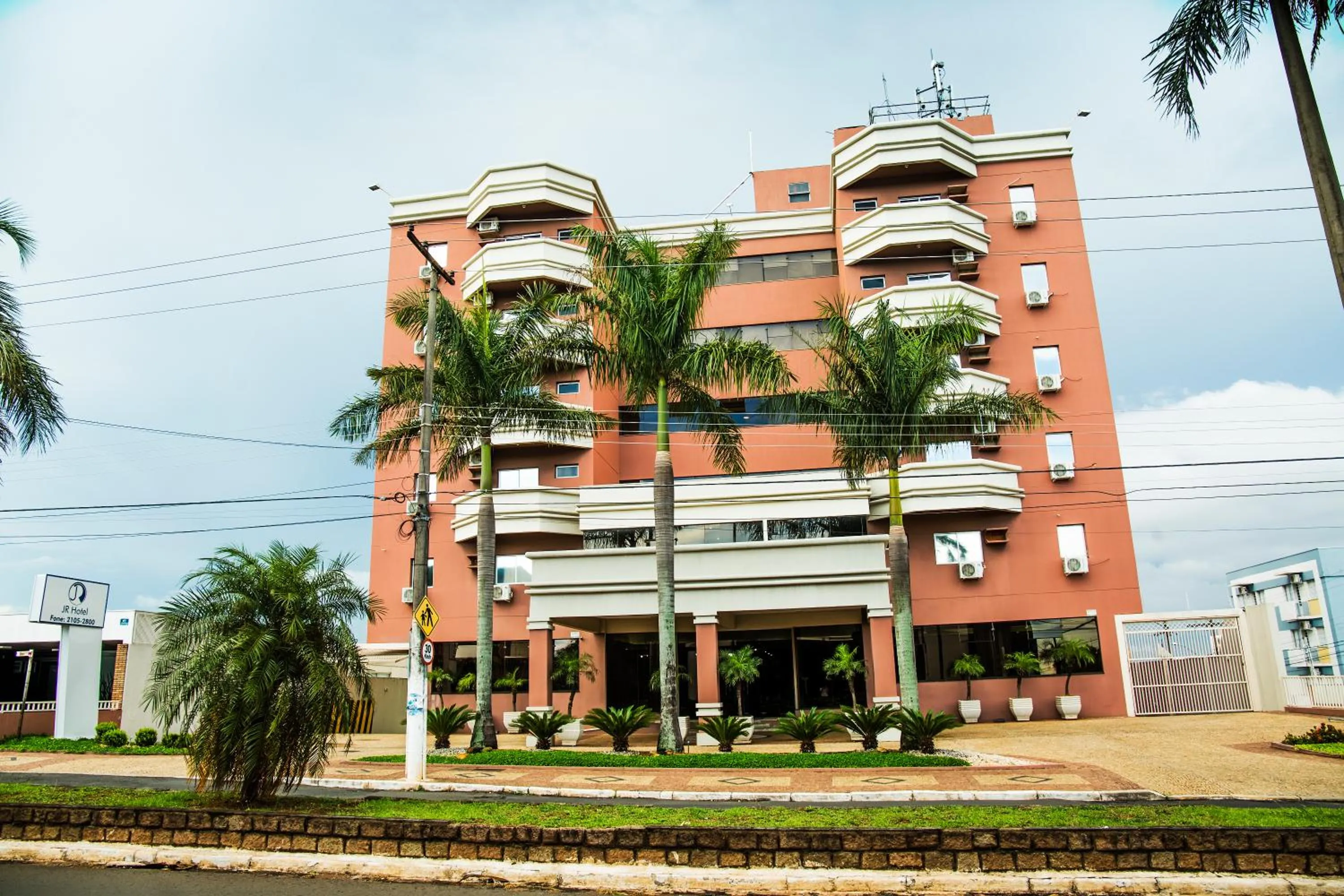 Facade/entrance in JR Hotel Marilia