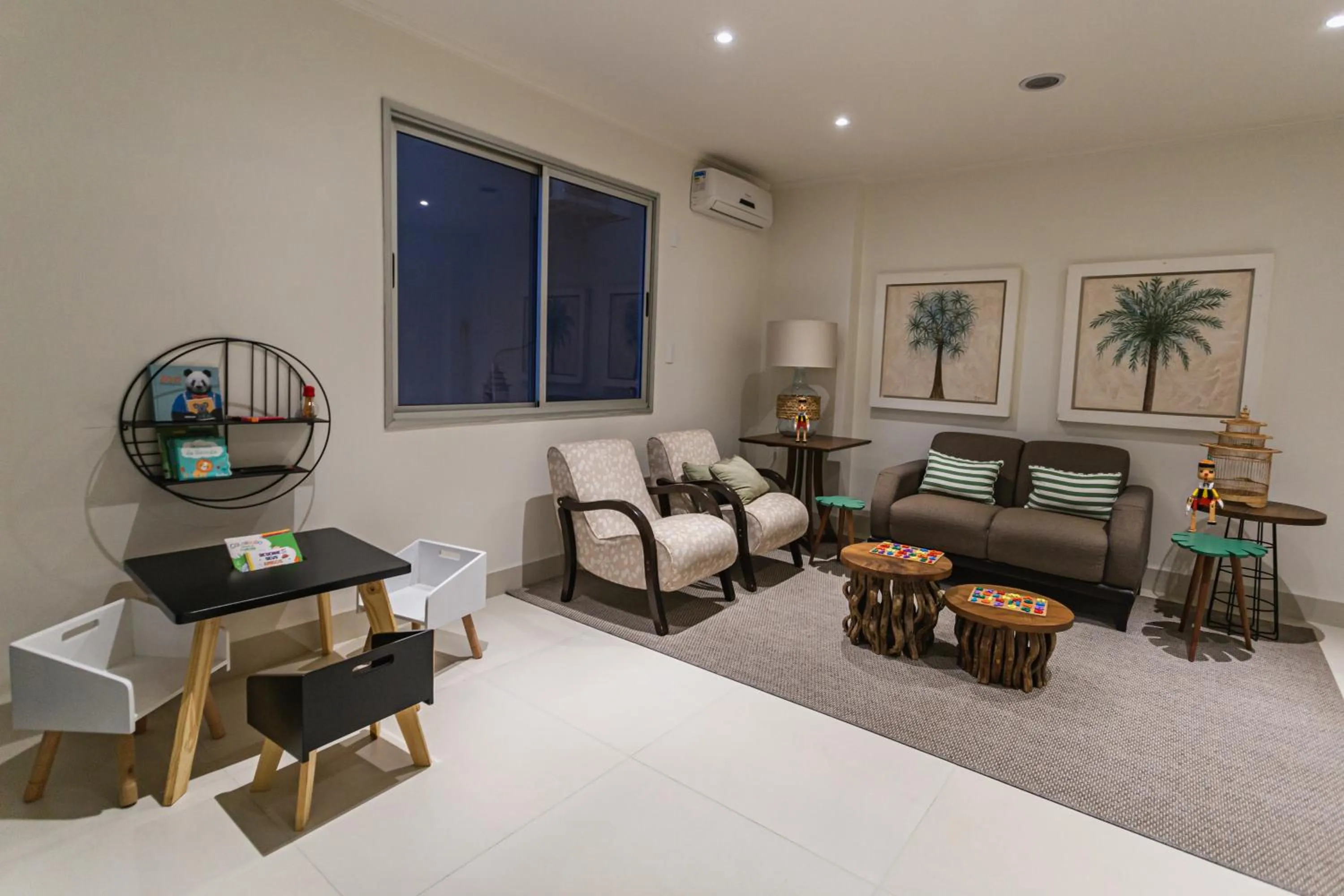 Living room in JR Hotel Marilia