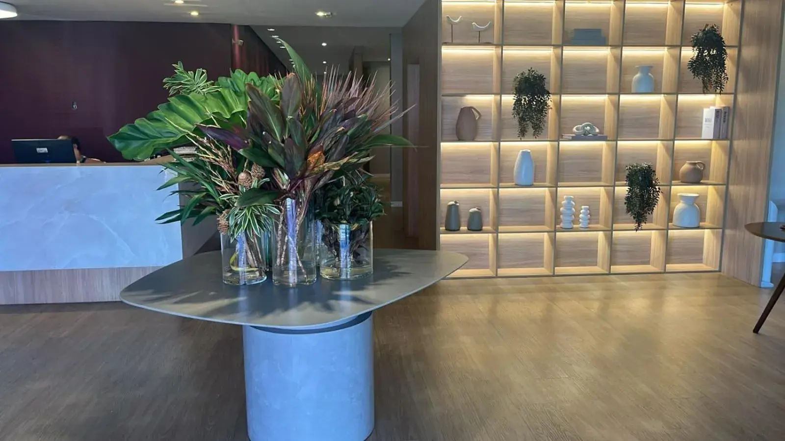 Lobby or reception in JR Hotel Marilia Lobby or reception in JR Hotel Marilia