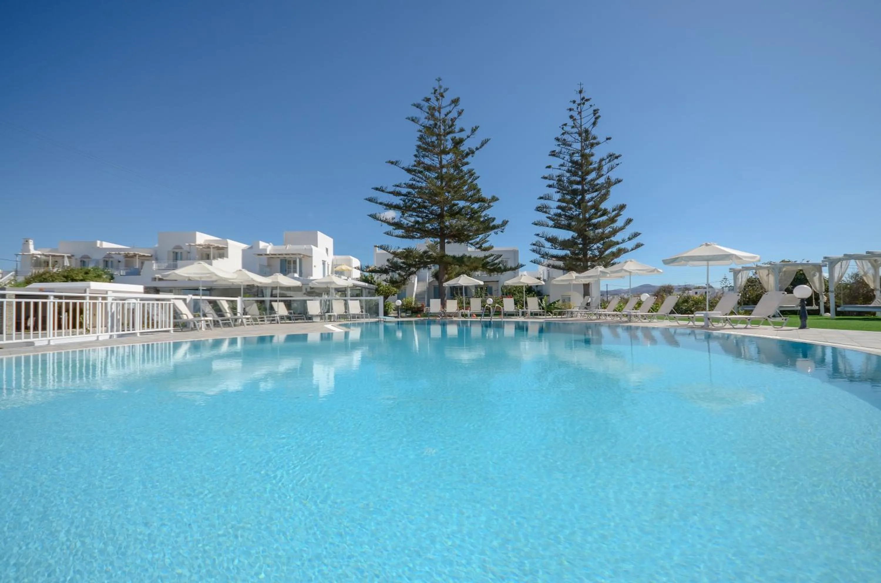 Swimming pool in Naxos Nature Suites