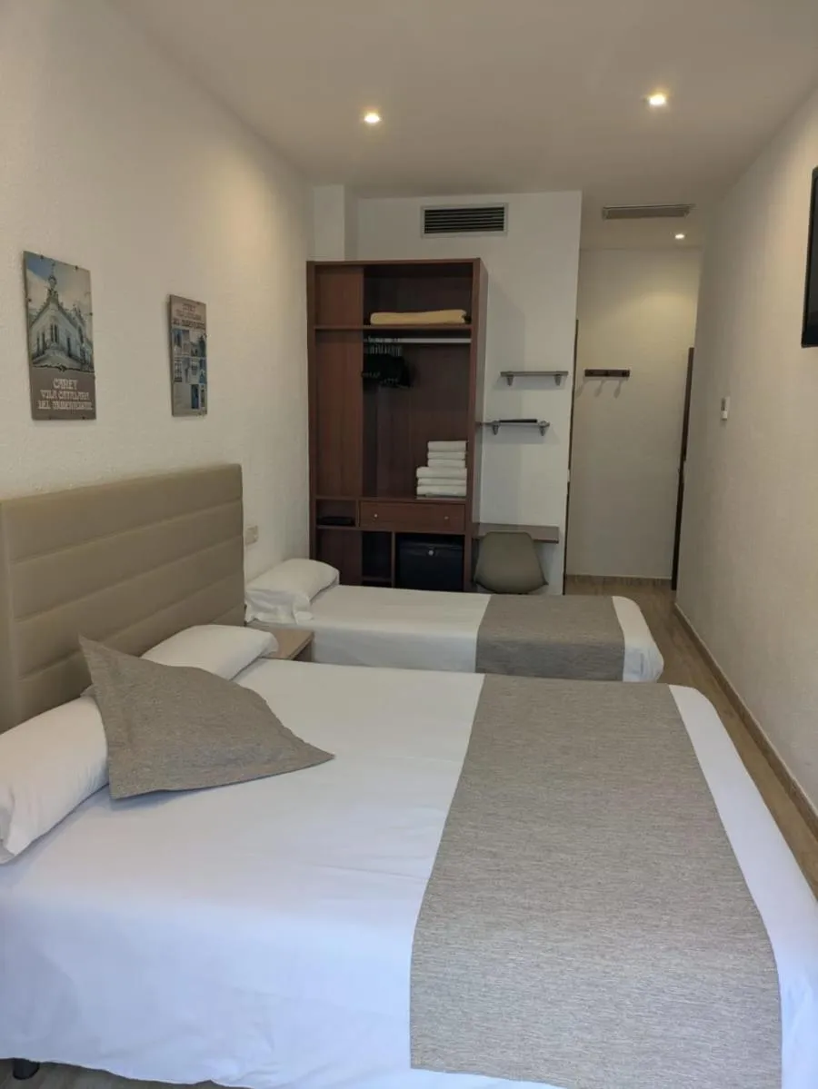 Bedroom, Bed in Hotel Mitus