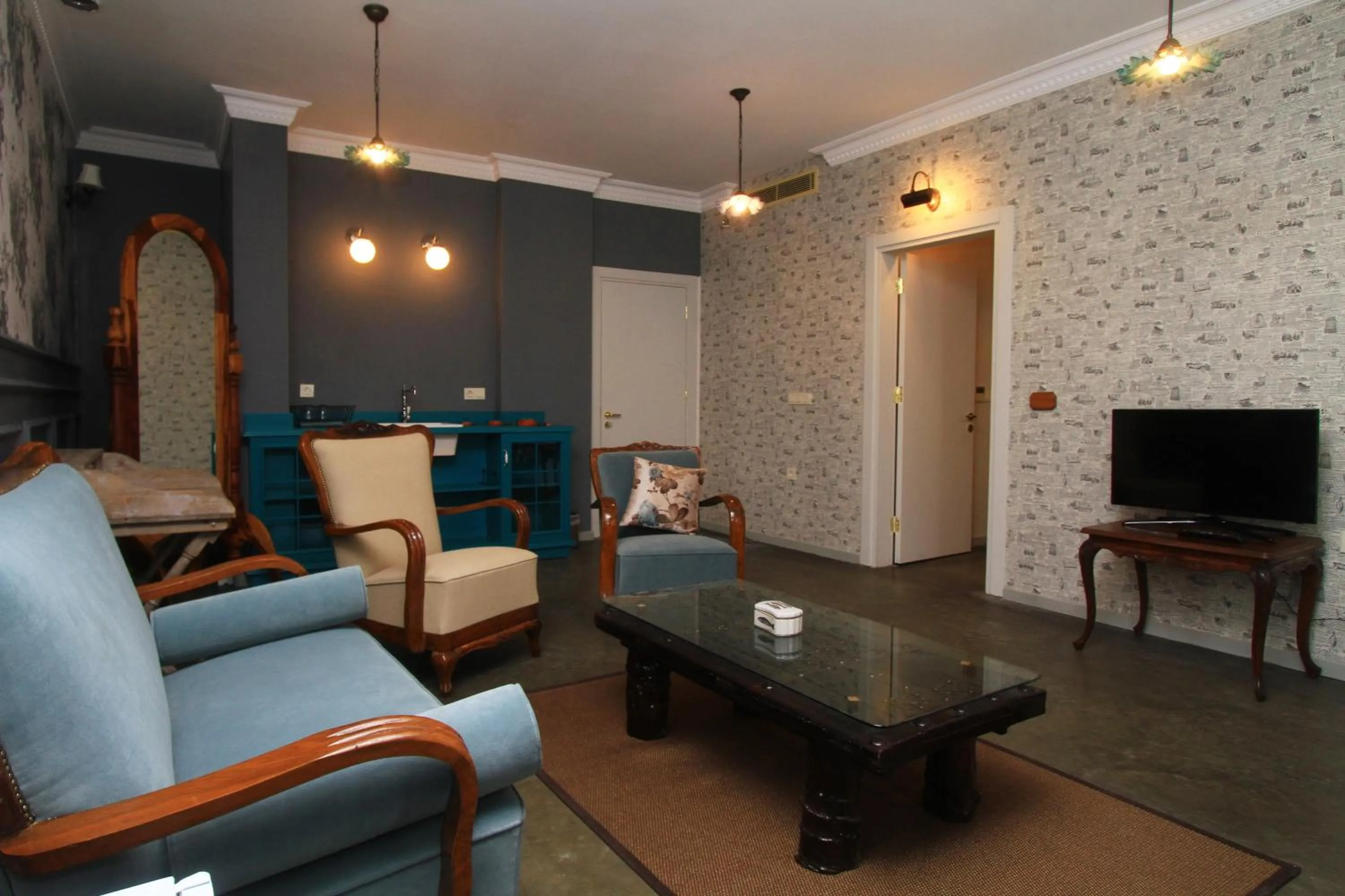 Living room in Alacati Kostem Hotel - Special Category