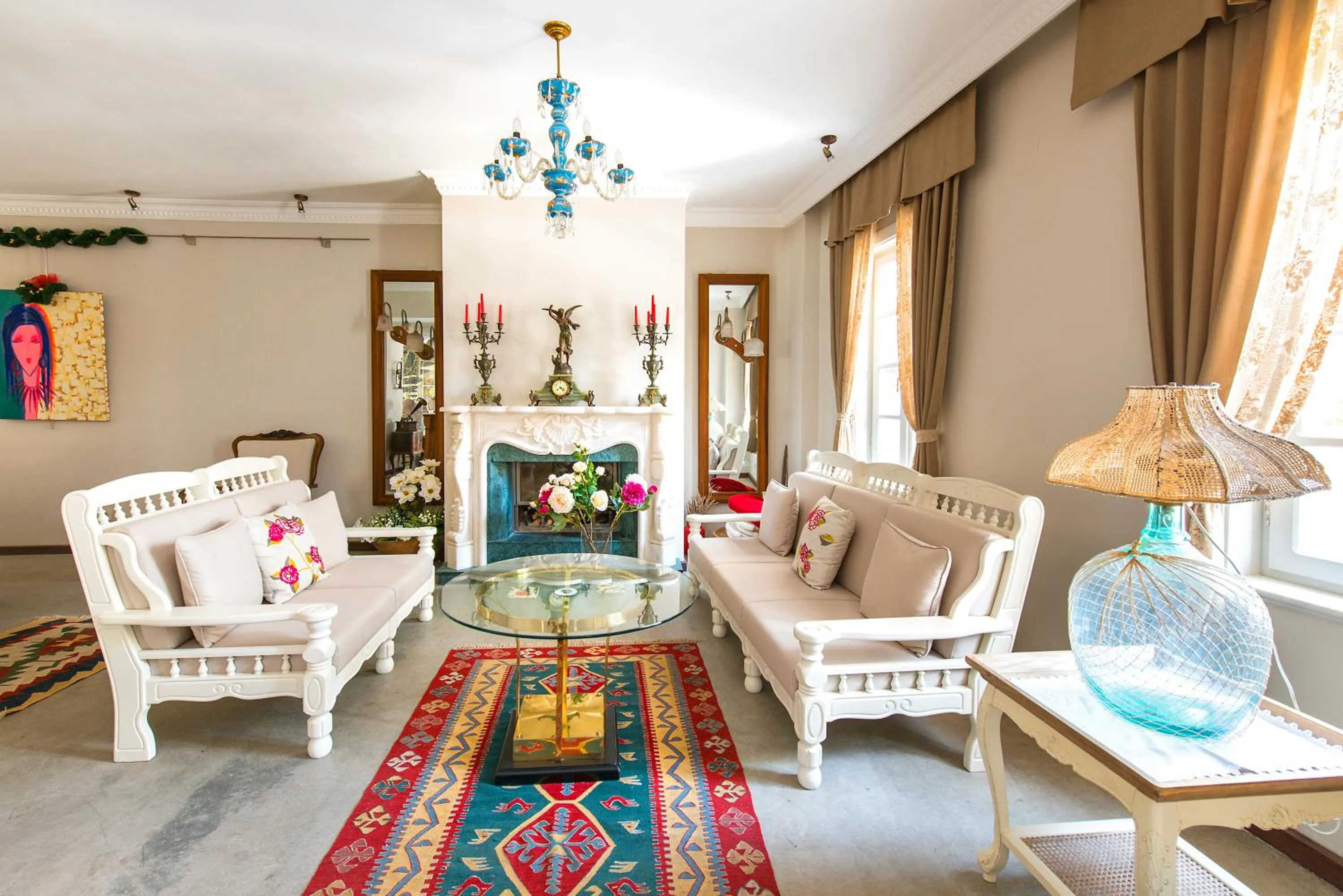 Decorative detail in Alacati Kostem Hotel - Special Category