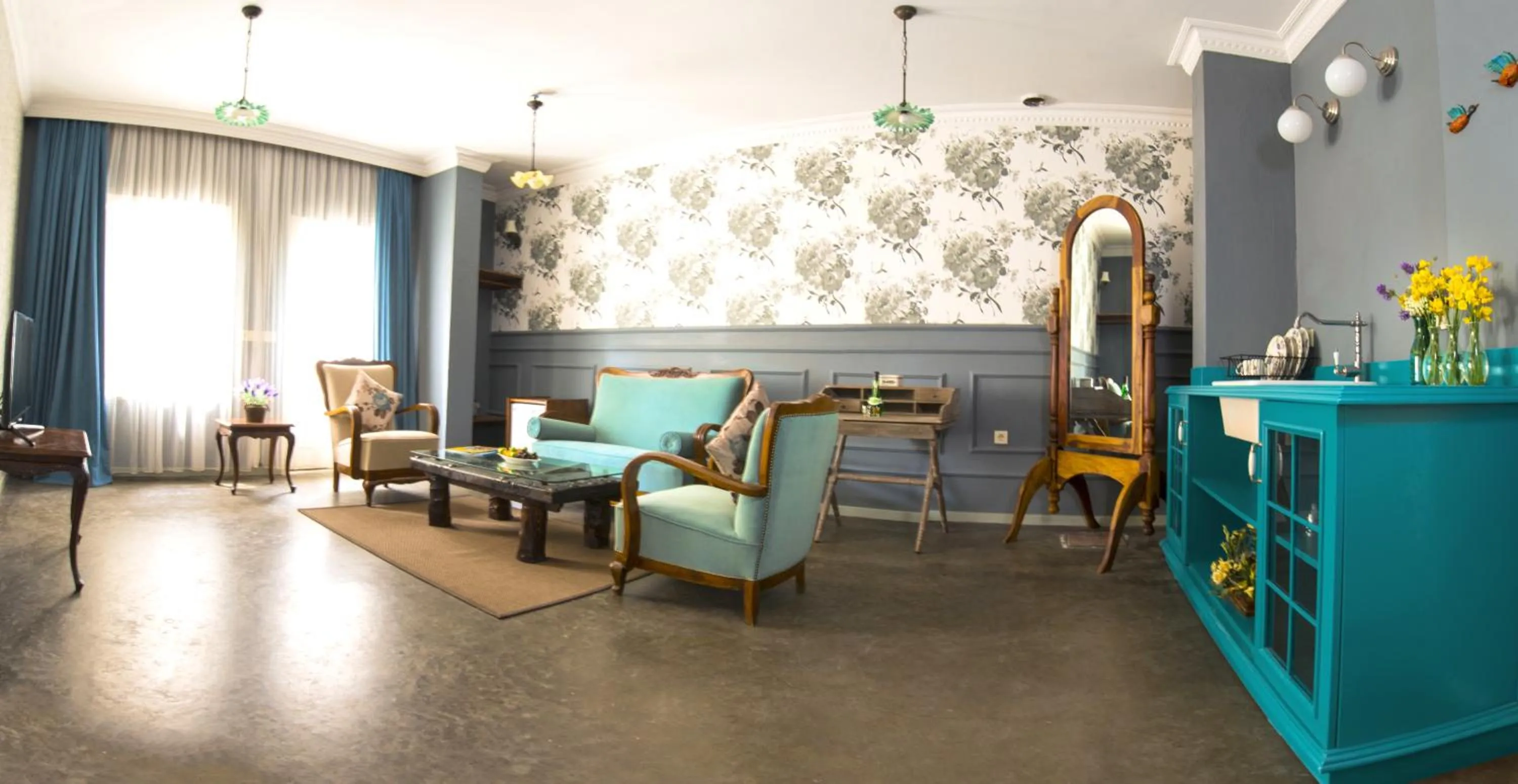 Living room in Alacati Kostem Hotel - Special Category