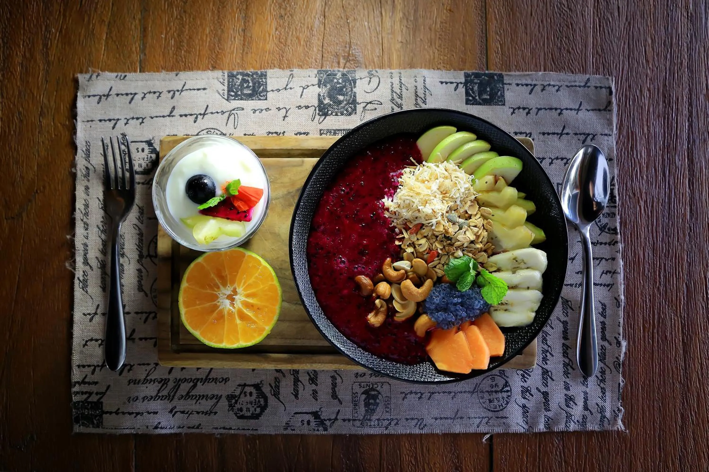 Breakfast in Kaniya bali