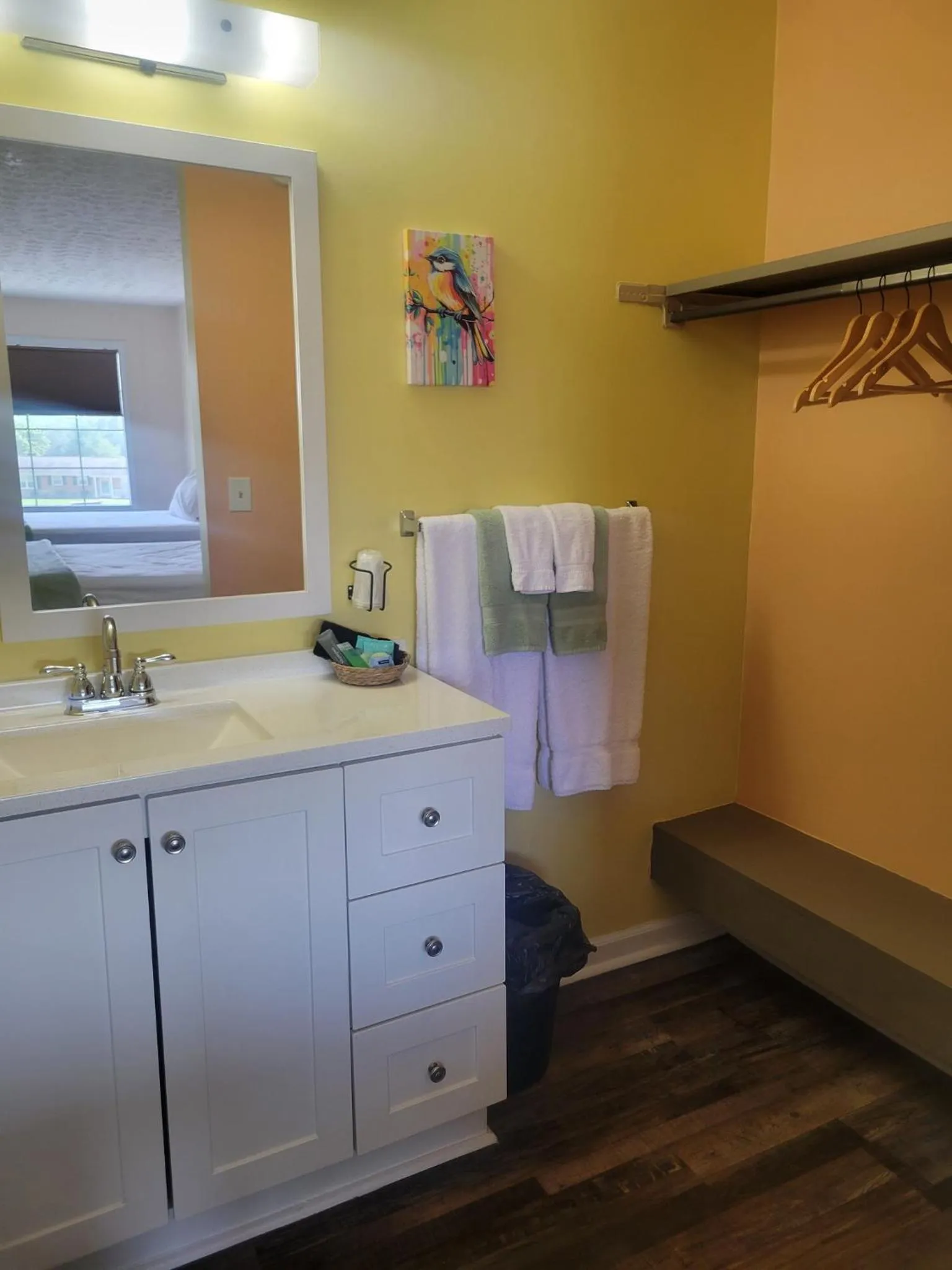 Bathroom in Fox Mountain Inn