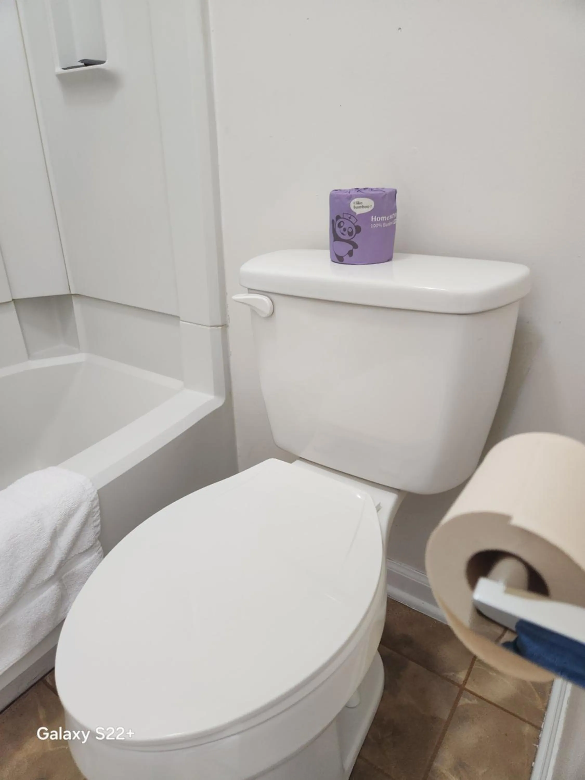 Toilet in Fox Mountain Inn