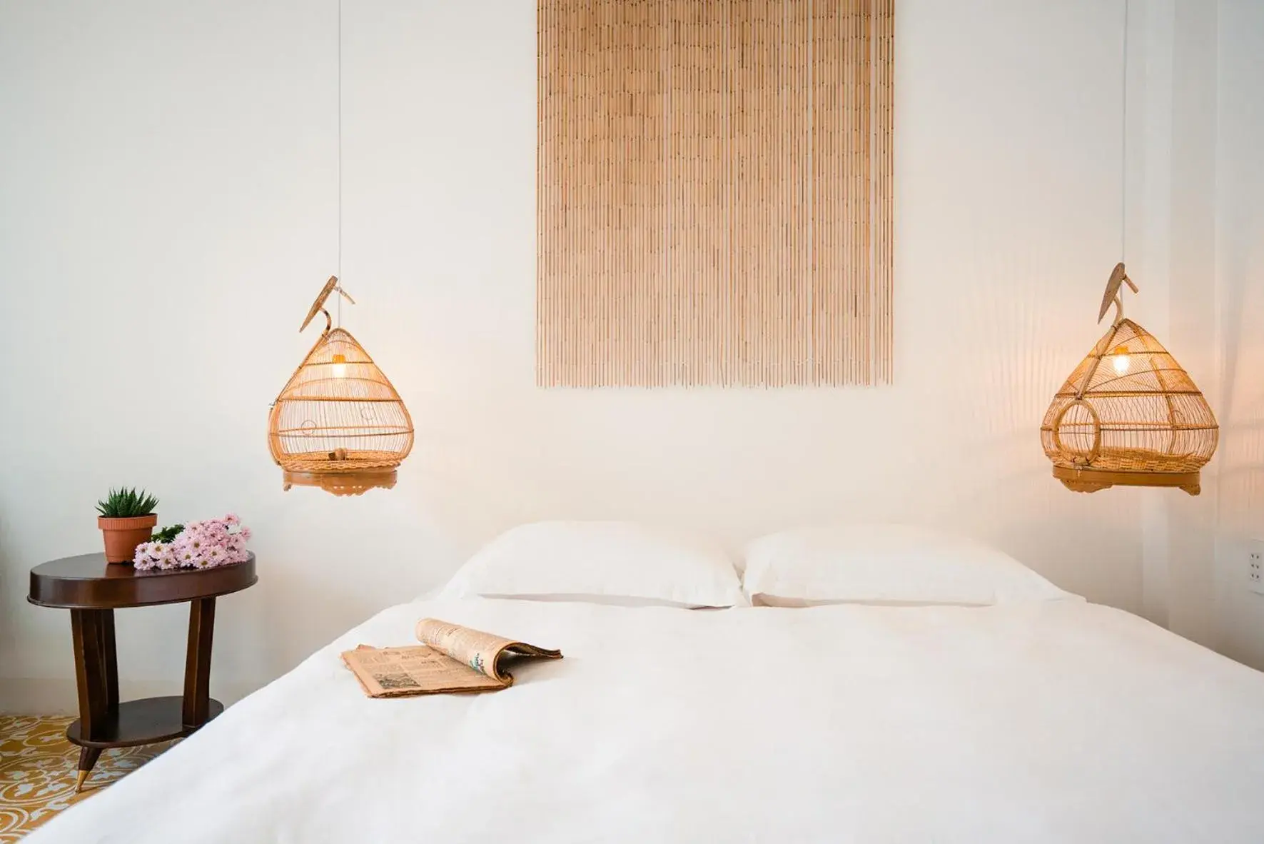 Bed in IAM SAIGON Homestay Bed in IAM SAIGON Homestay