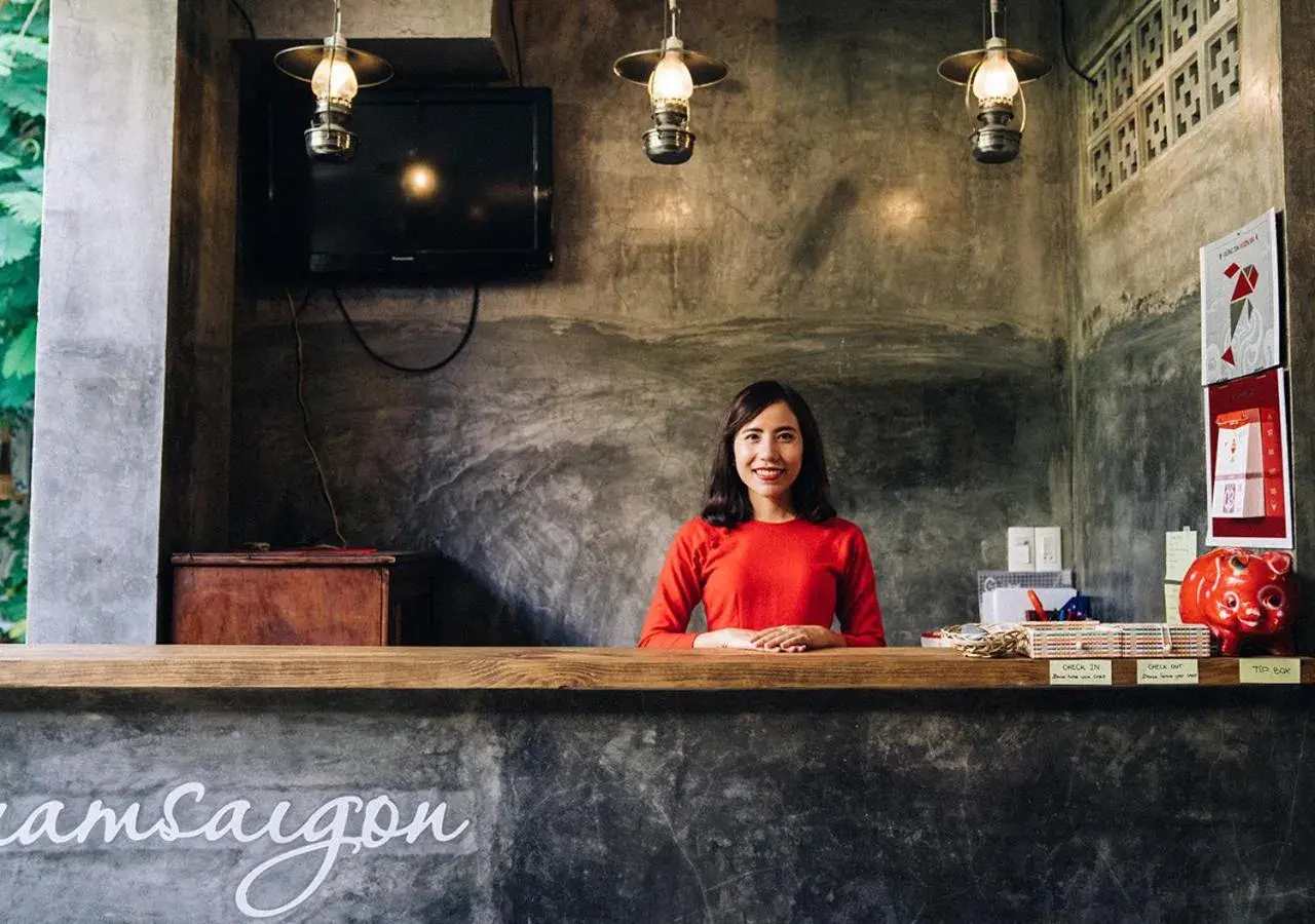 Lobby or reception in IAM SAIGON Homestay Lobby or reception in IAM SAIGON Homestay