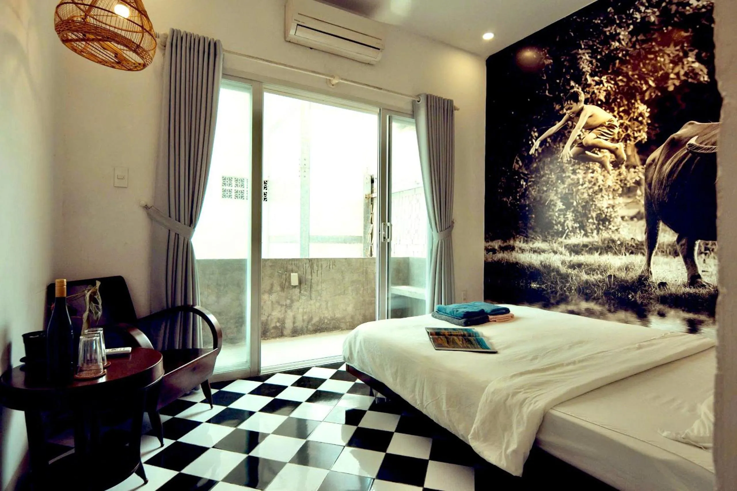 Bed in IAM SAIGON Homestay