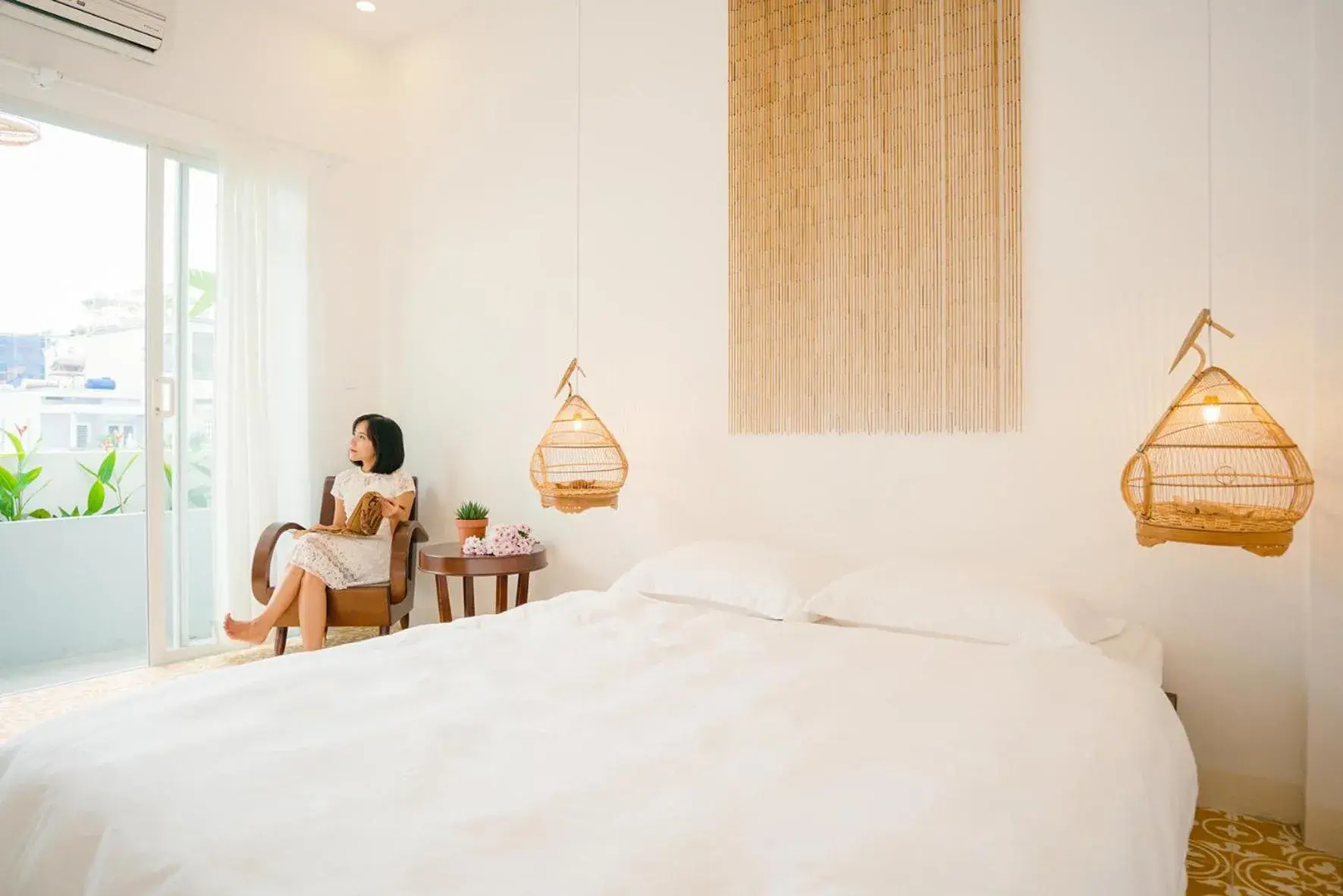 Bed in IAM SAIGON Homestay Bed in IAM SAIGON Homestay