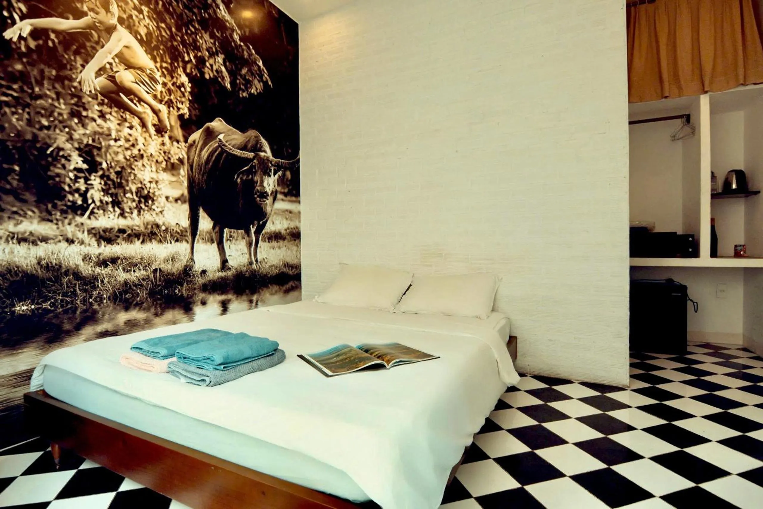 Bed in IAM SAIGON Homestay