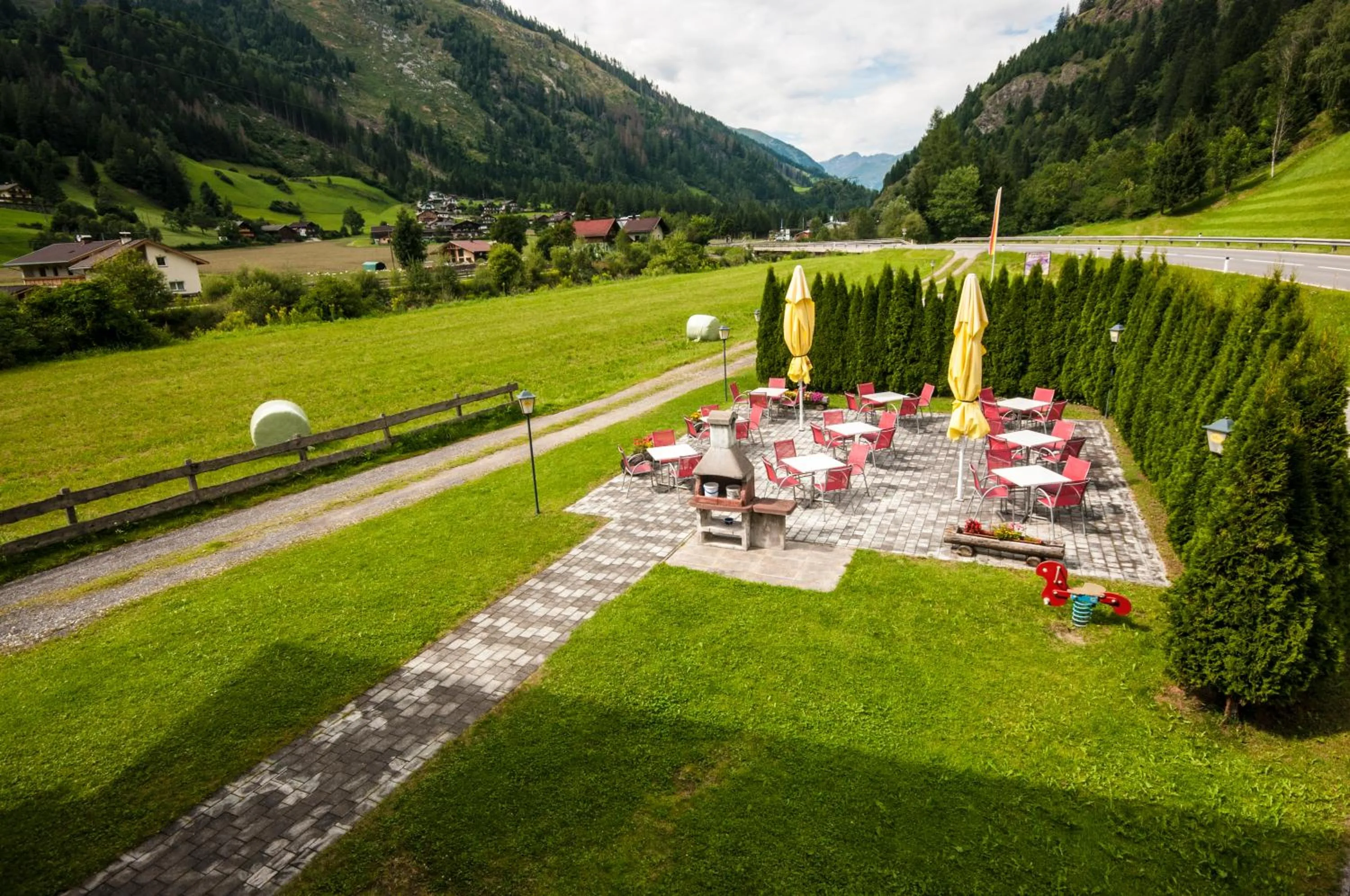 Balcony/Terrace in Bed&Breakfast Schwaiger