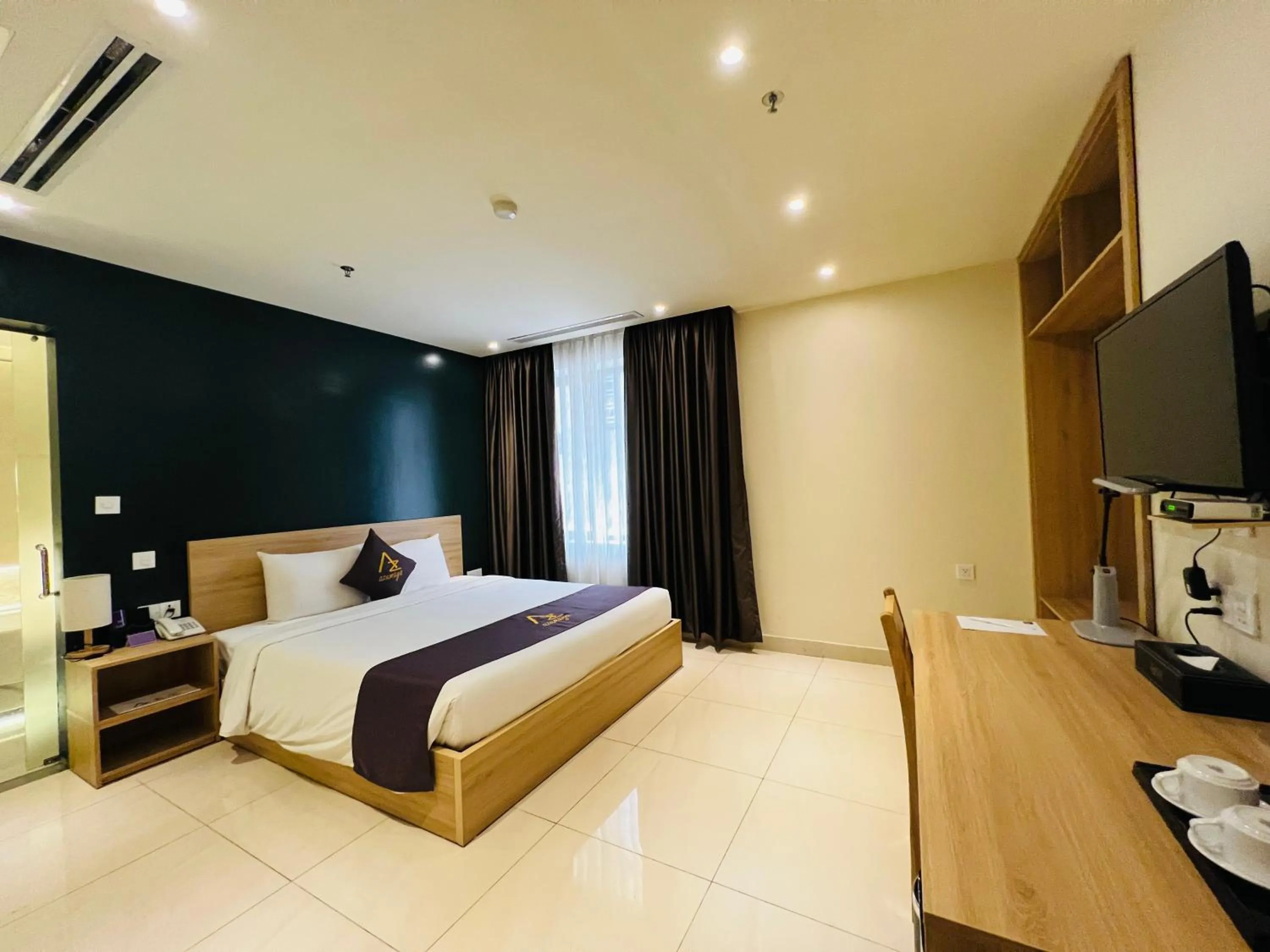 Bed in Azumaya Hotel Hai Phong