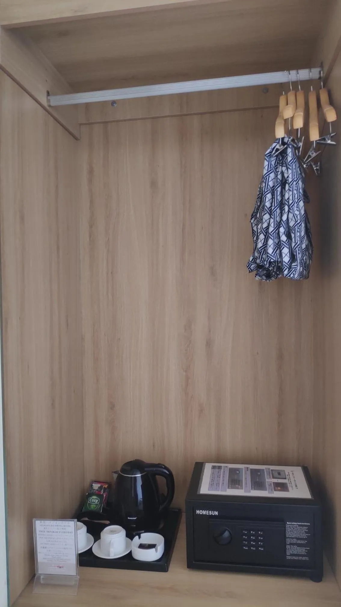 wardrobe in Azumaya Hotel Hai Phong