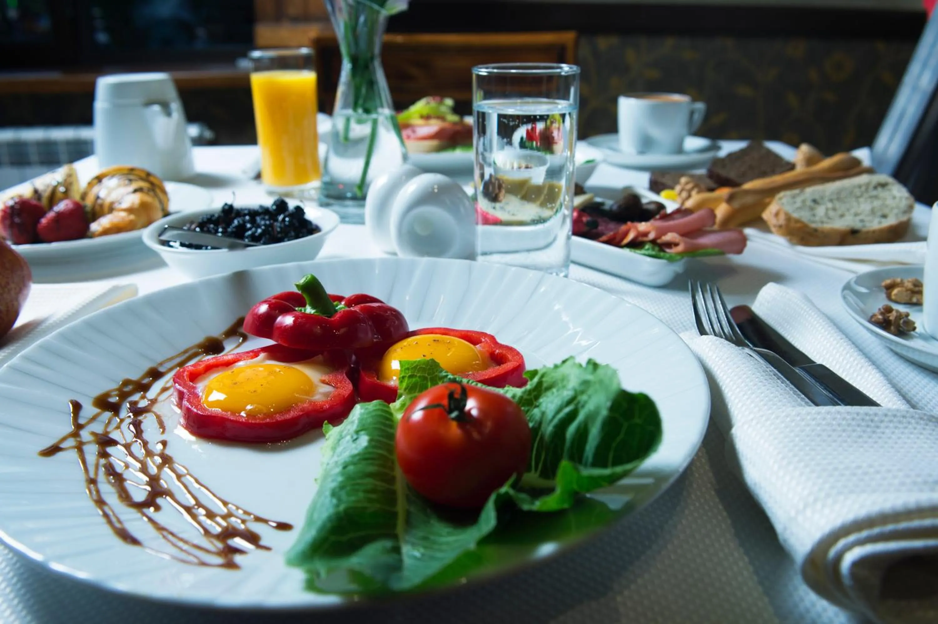 Continental breakfast in Nane Hotel