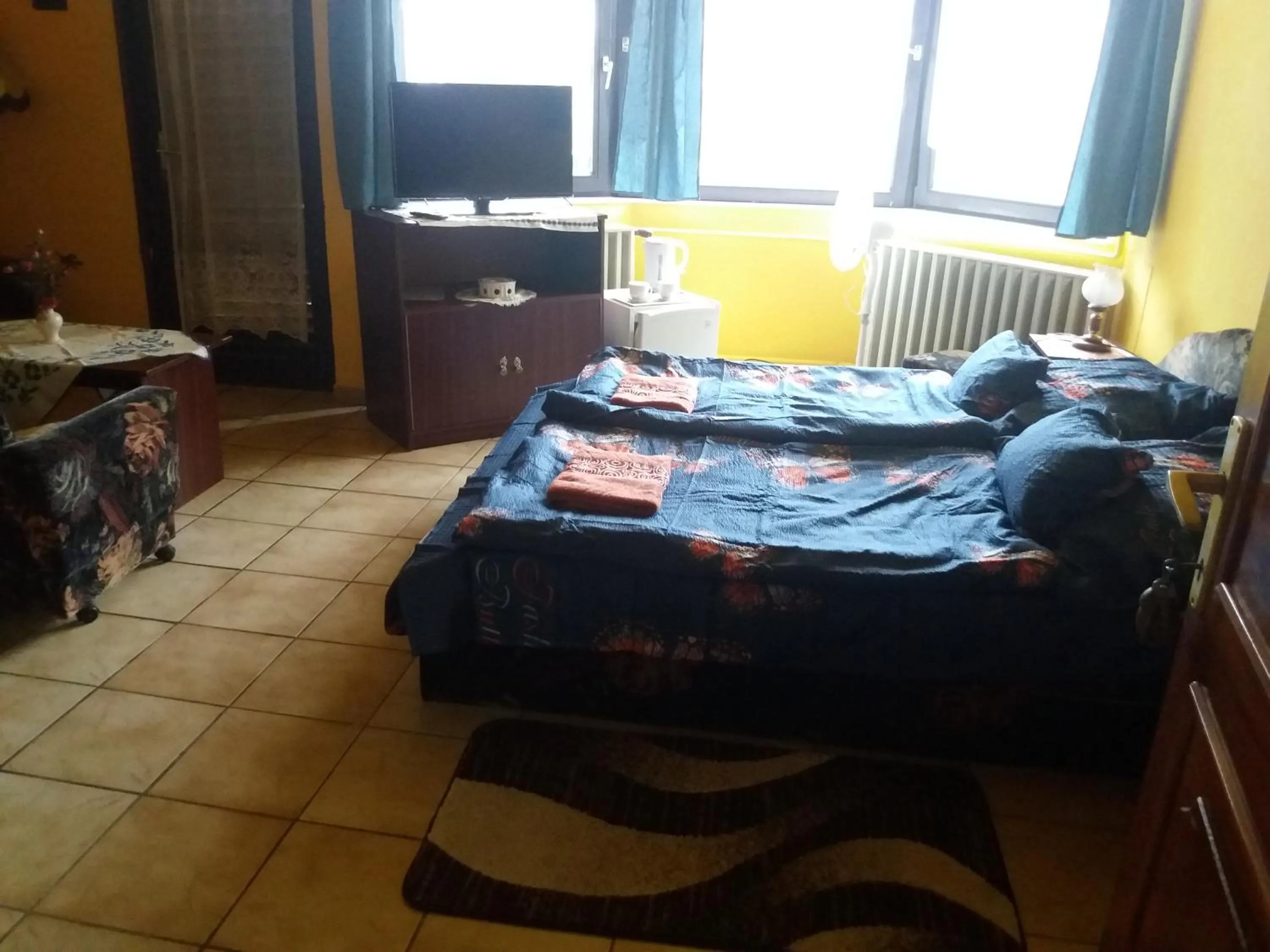 Bed in Lillafüred Kapuja Hotel