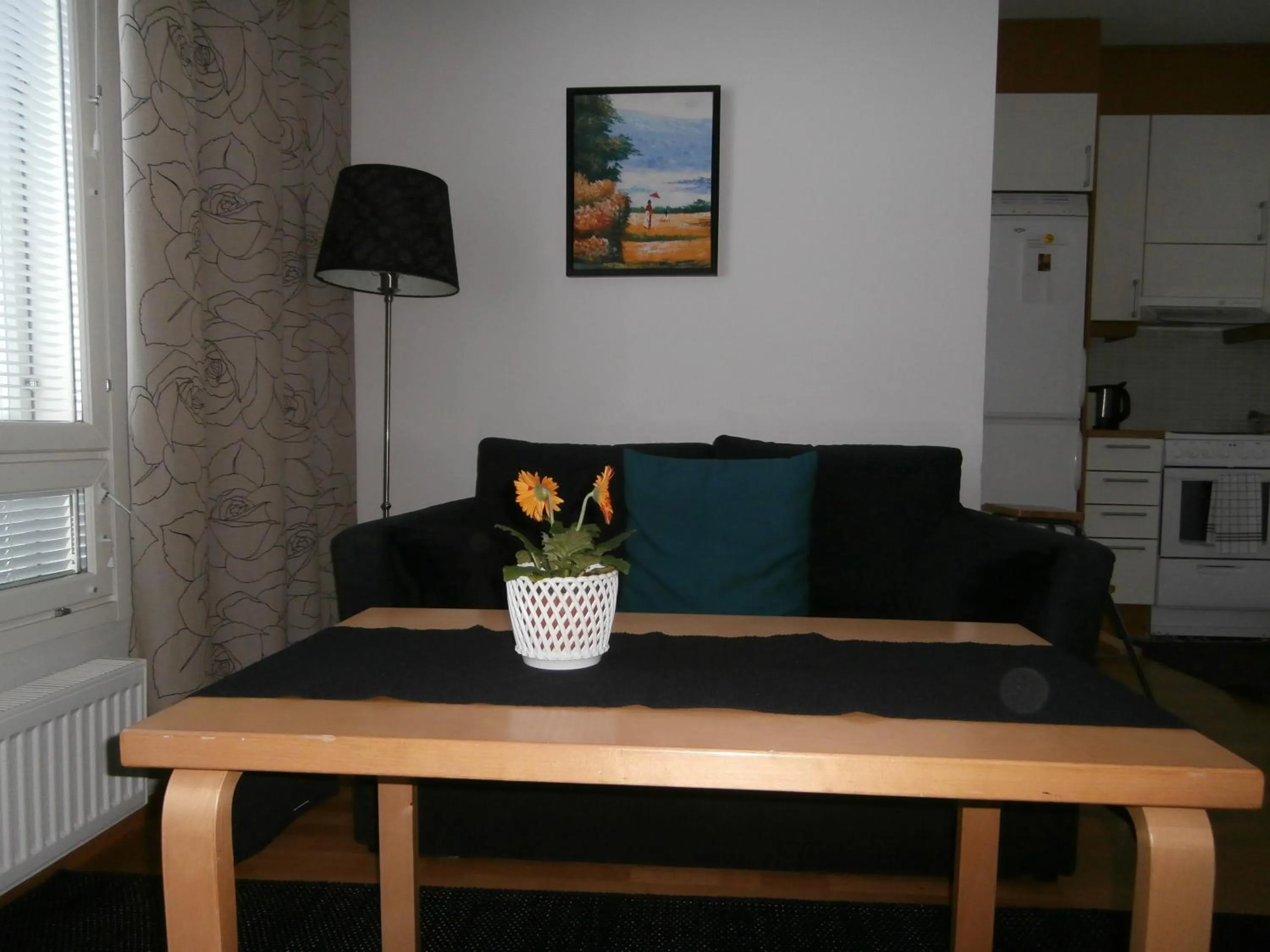 Living room in Huoneistohotelli Nallisuites