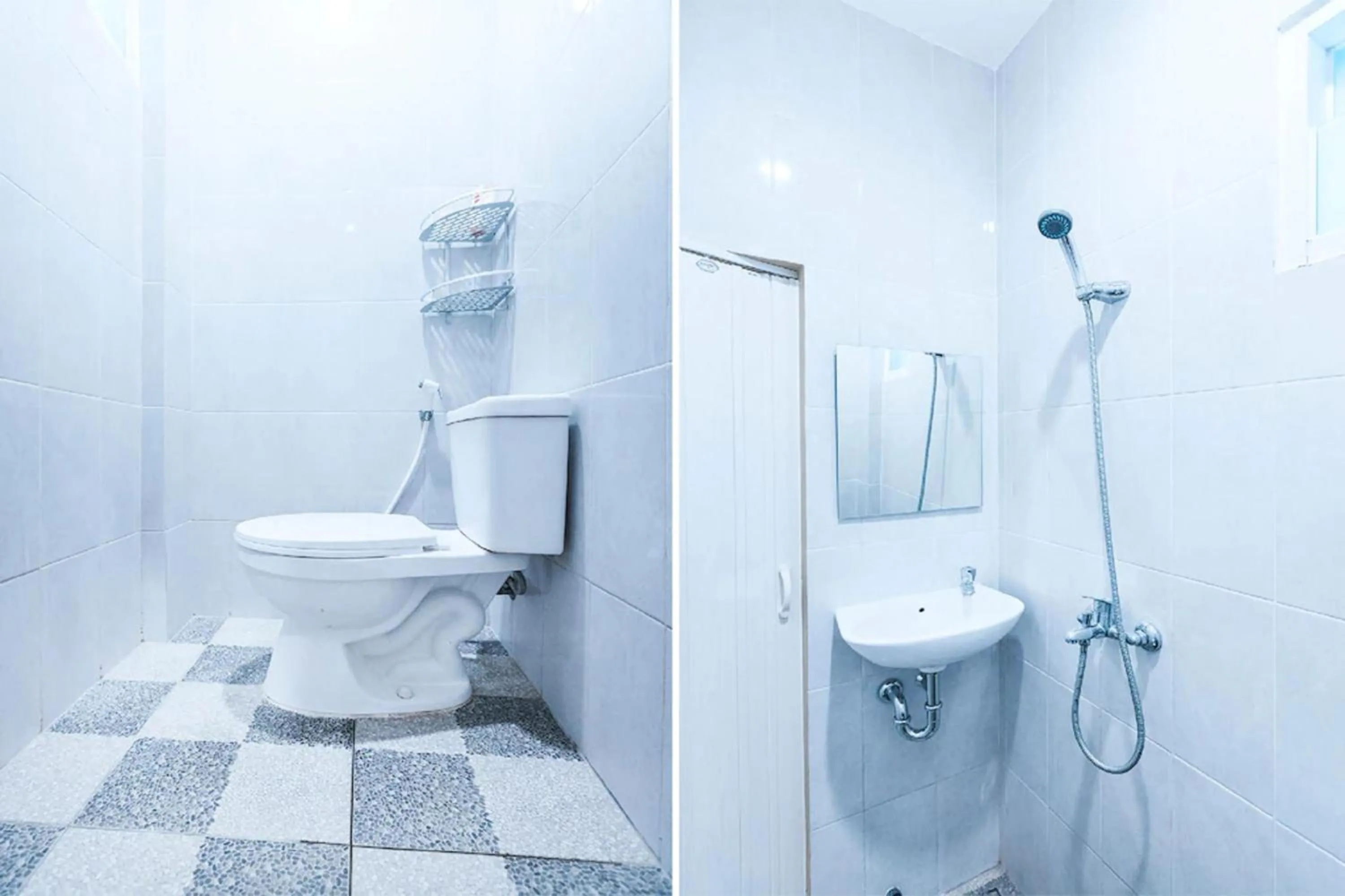 Bathroom in Hotel O Balcon Biru