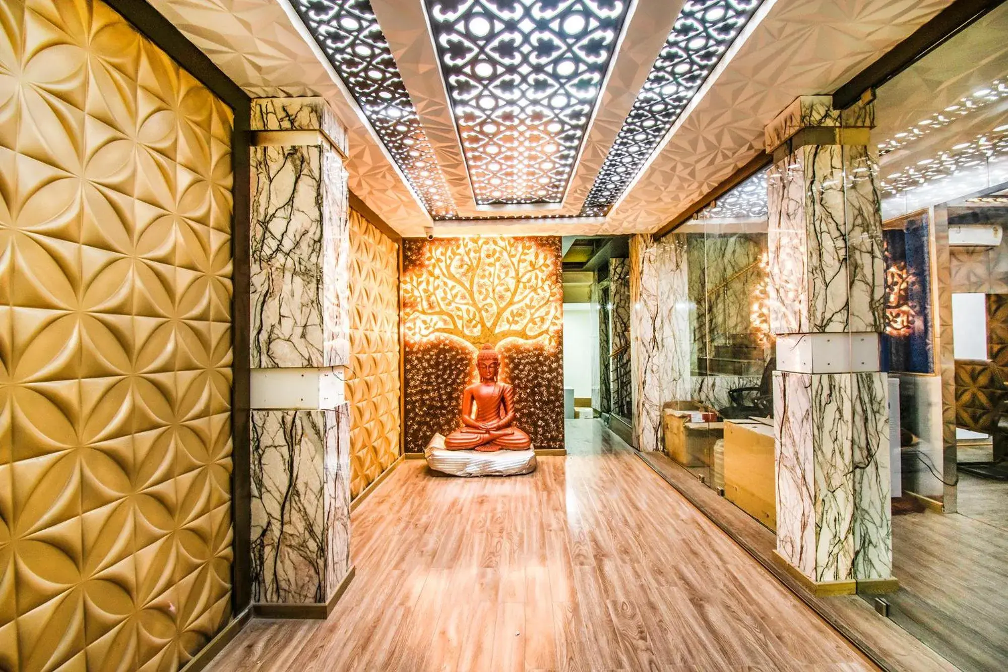 Lobby or reception in FabHotel Prince Park - Nr Sajra Fort Lobby or reception in FabHotel Prince Park - Nr Sajra Fort