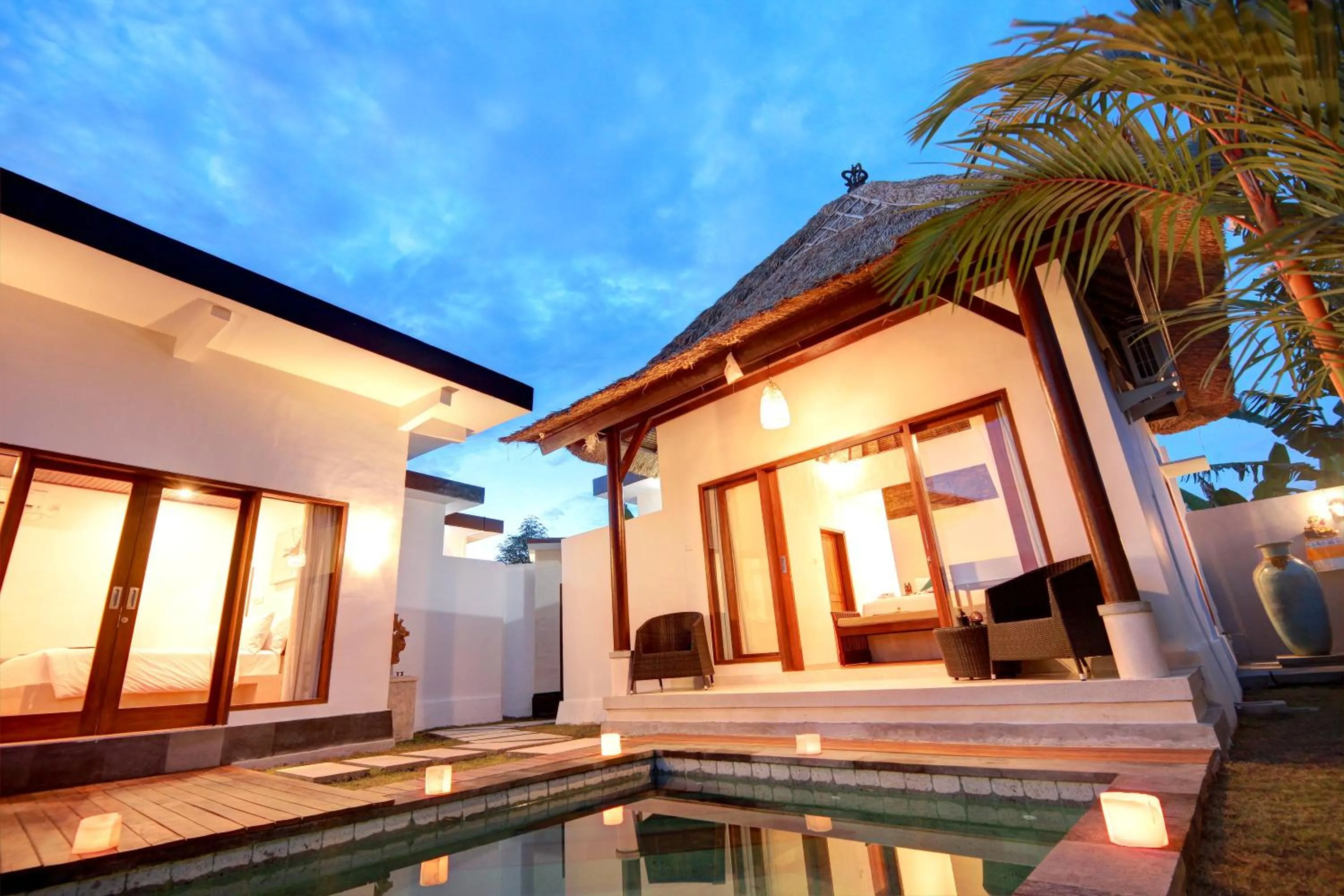 Living room in Prawiba Villa