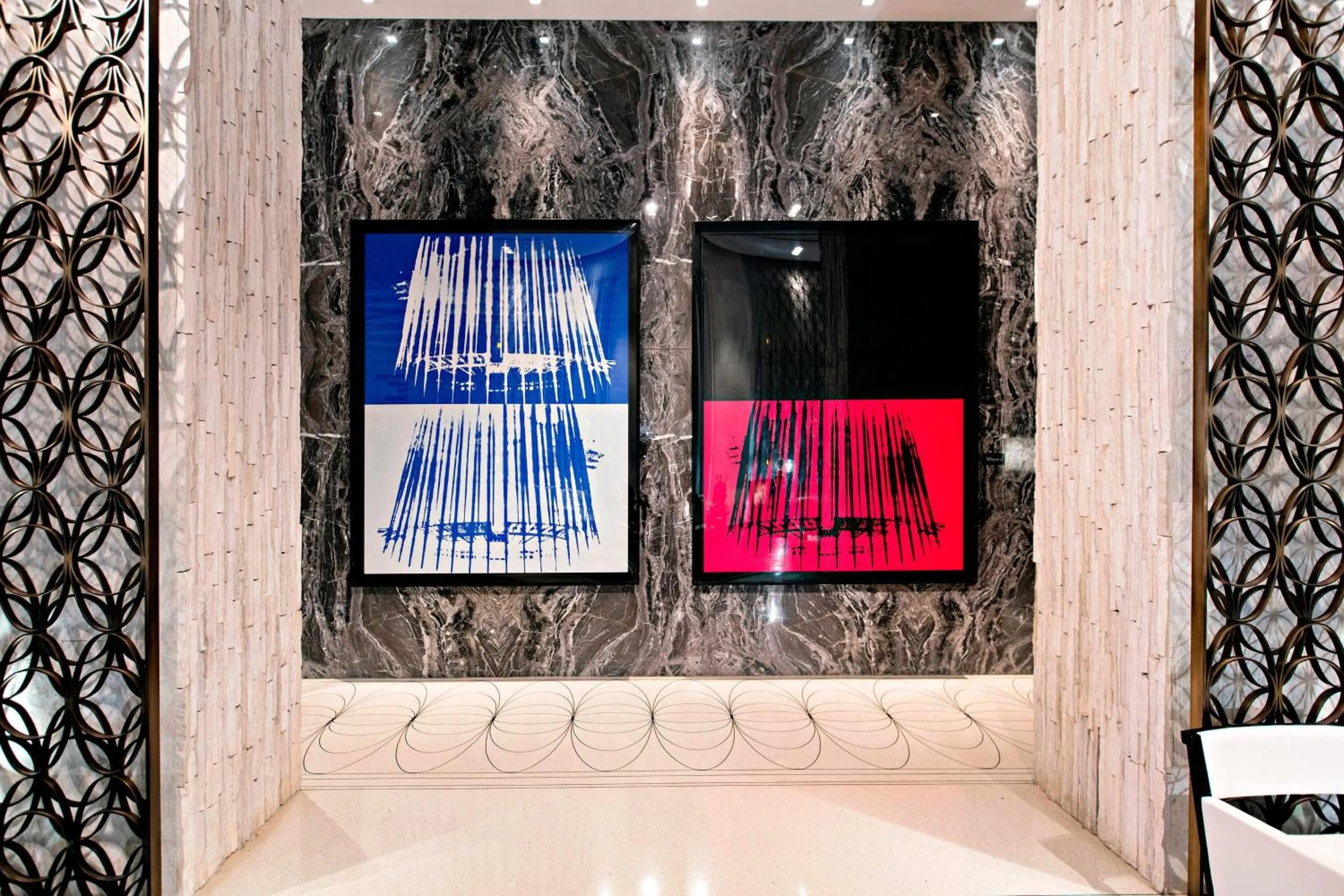 Living room in W South Beach