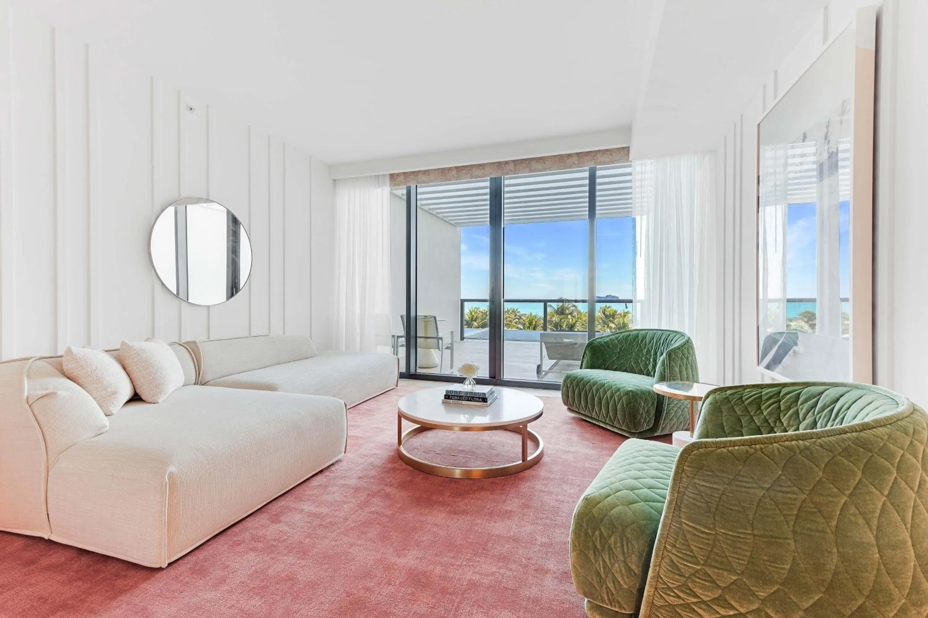 Living room in W South Beach