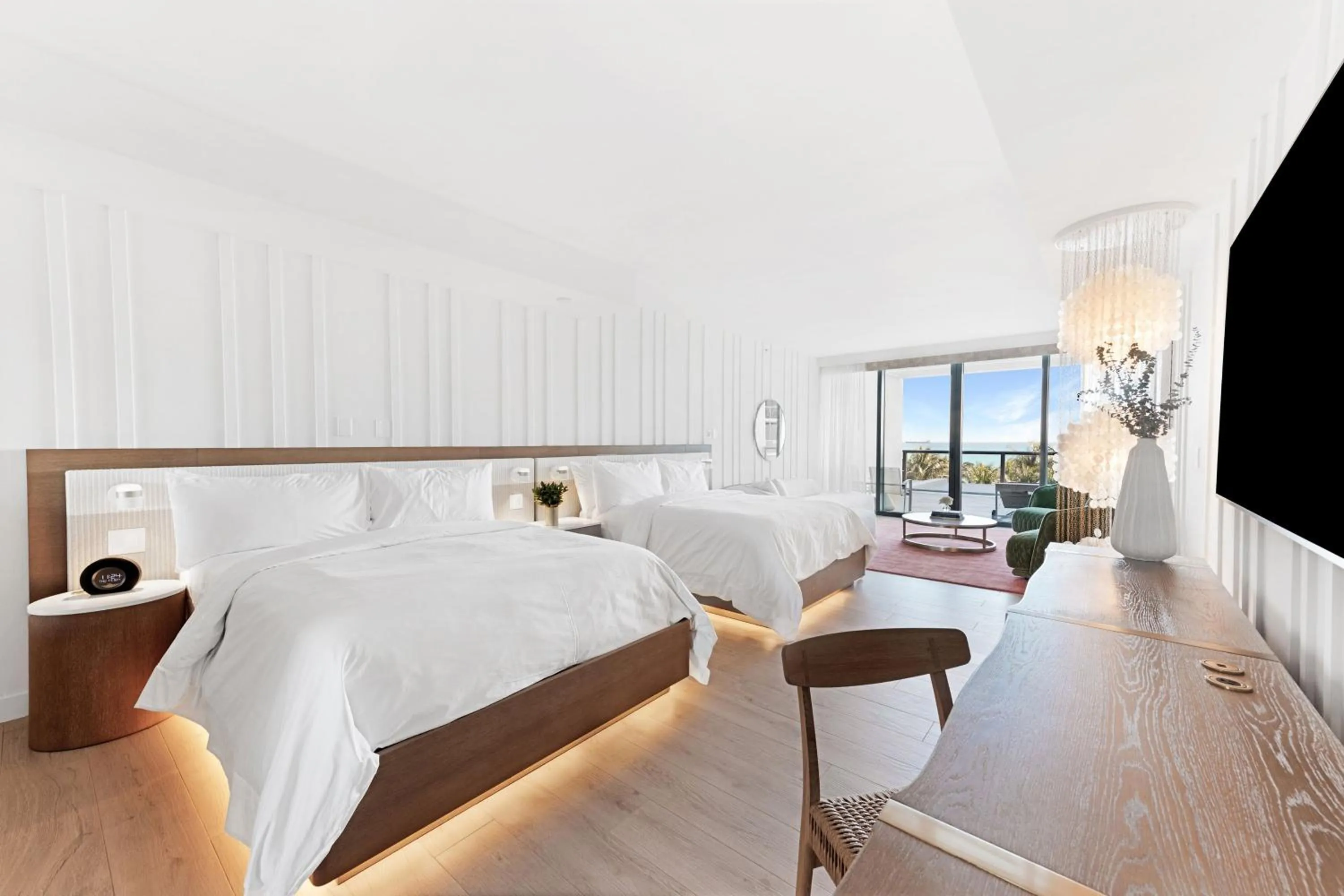 Photo of the whole room, Bed in W South Beach