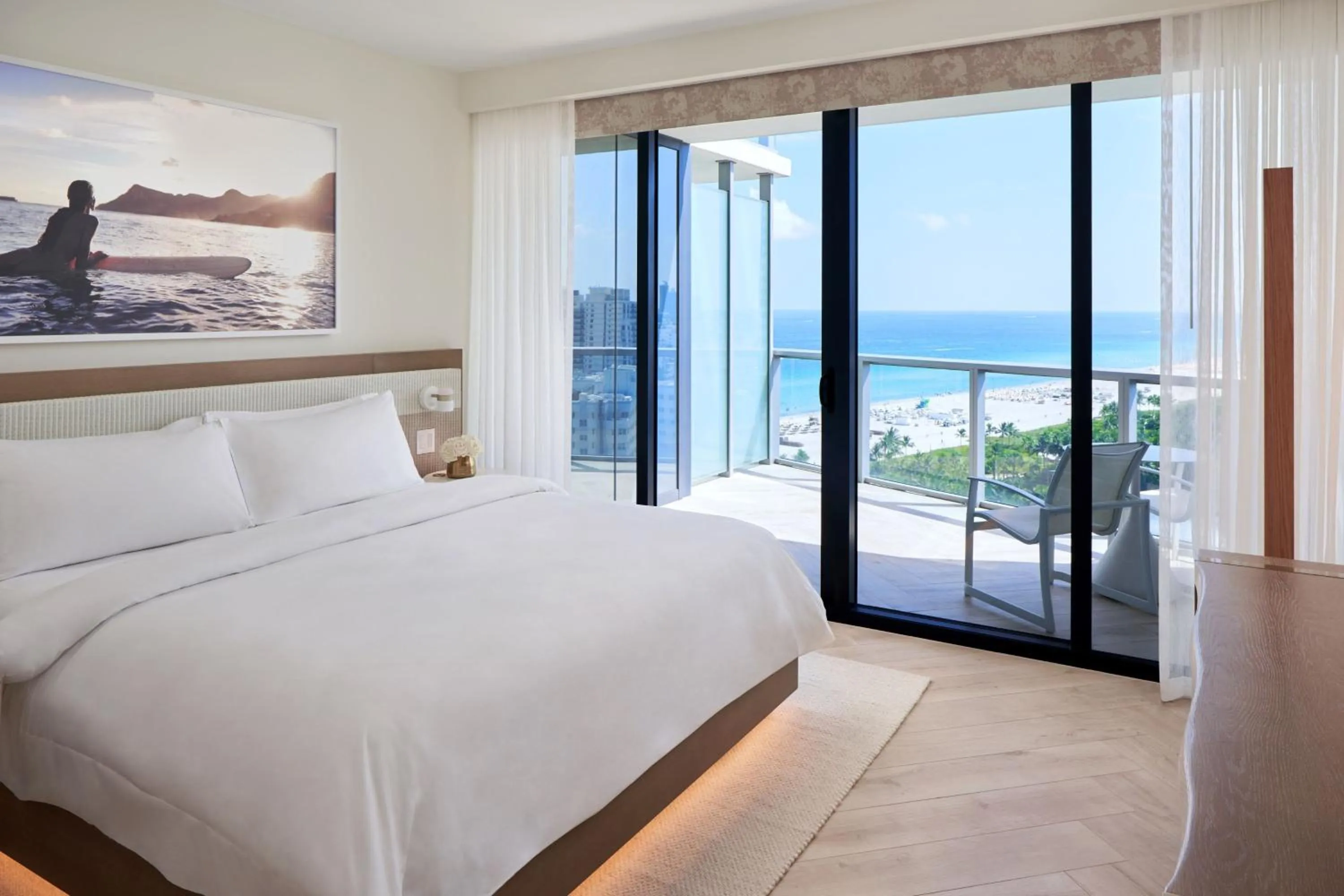 Bedroom, Bed in W South Beach