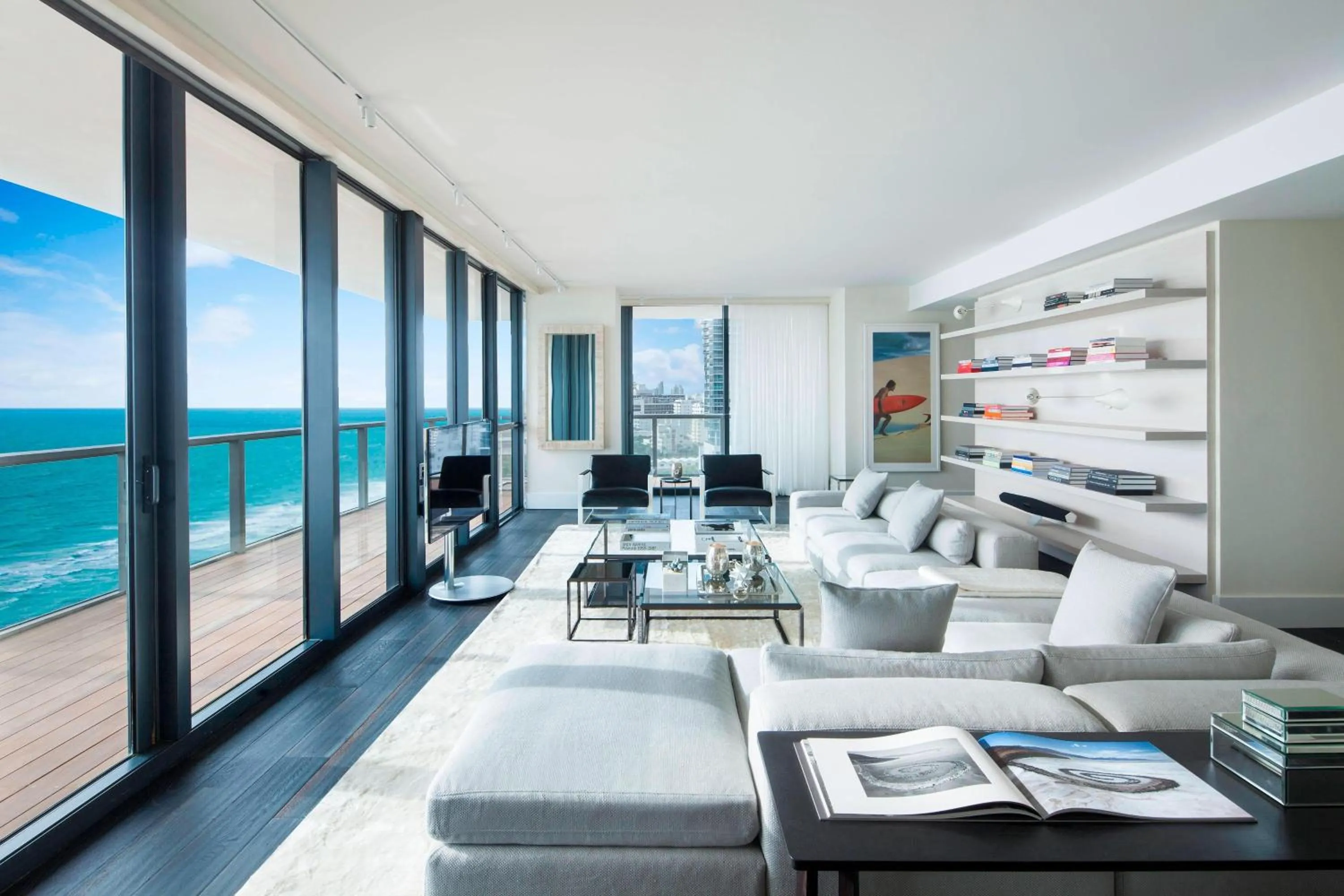 Living room in W South Beach