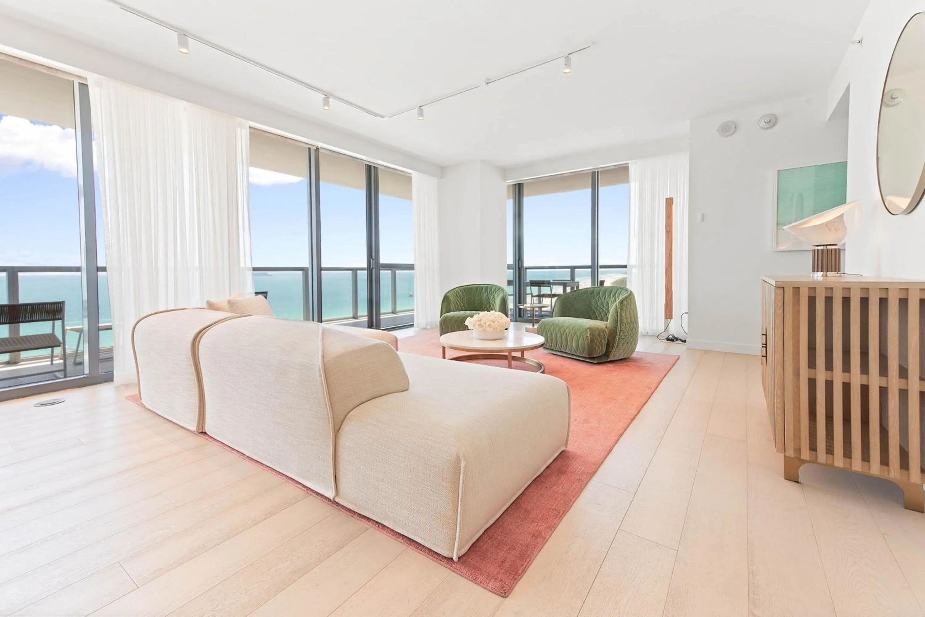 Living room in W South Beach