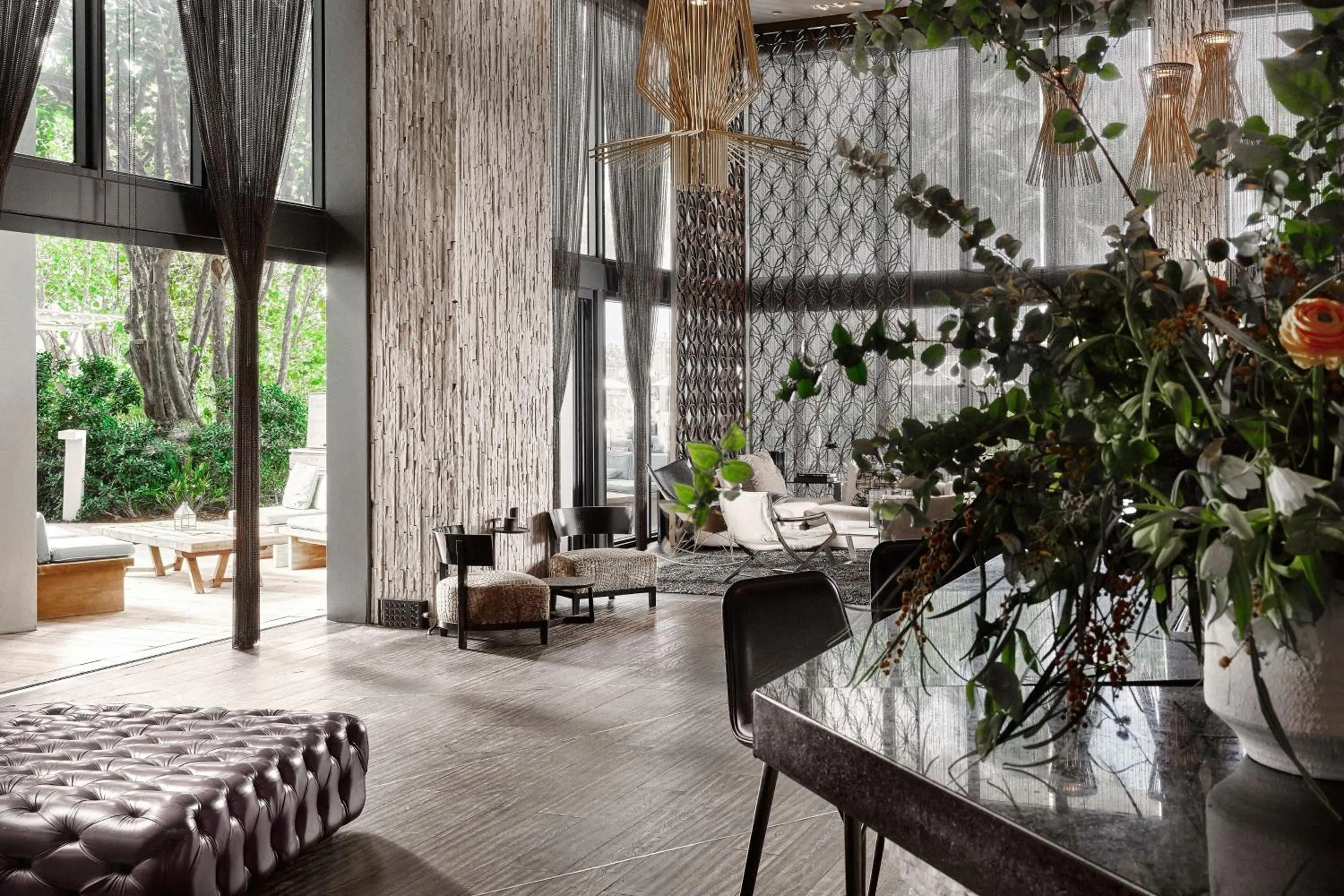 Living room in W South Beach