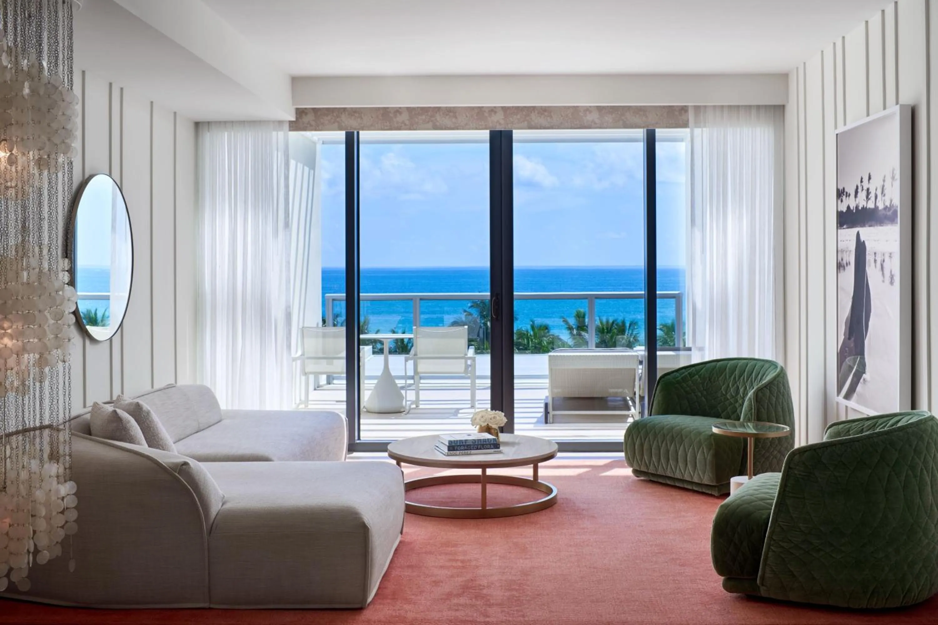 Living room in W South Beach