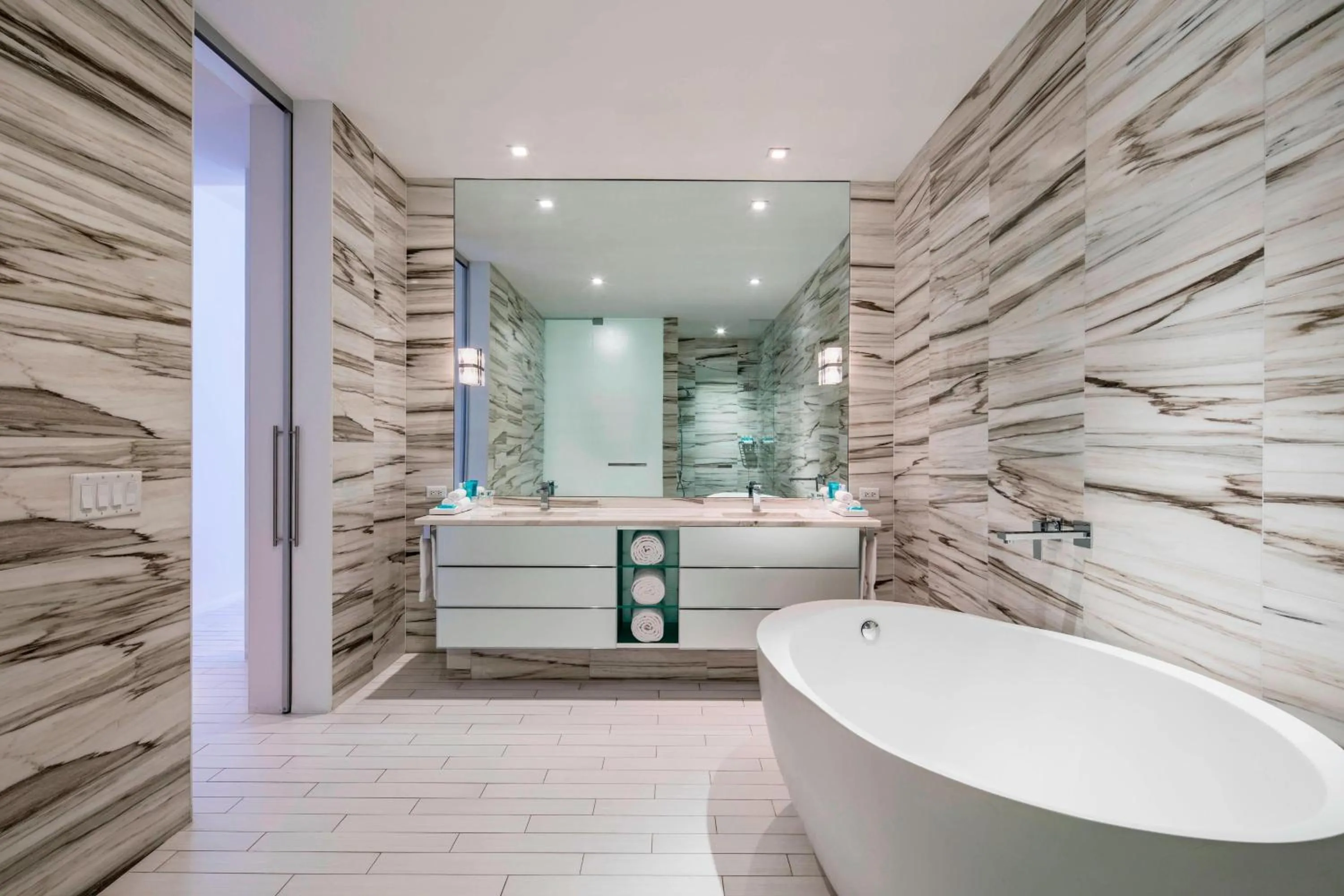 Bathroom in W South Beach