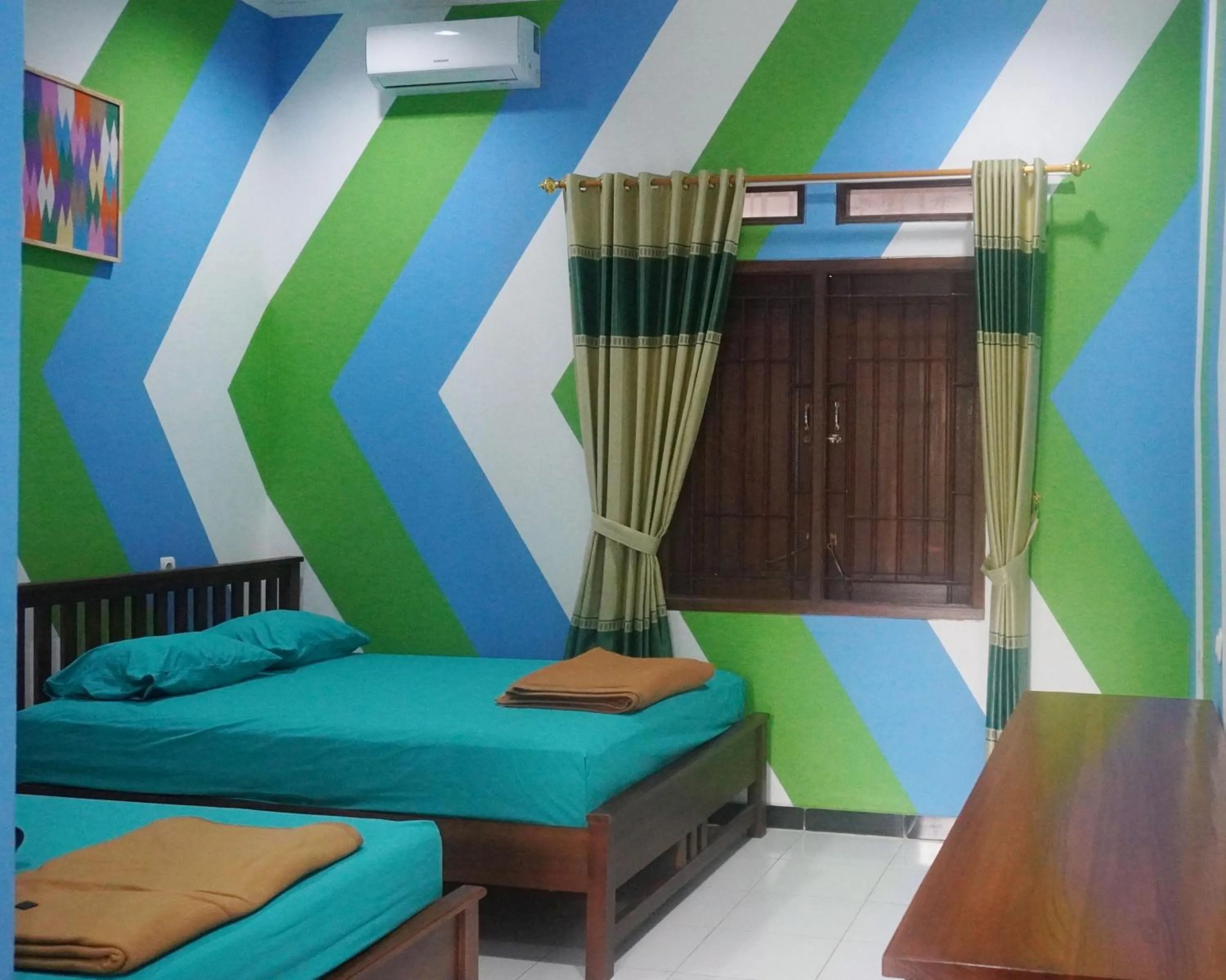 Property building, Bed in JOGLO Greenhouse