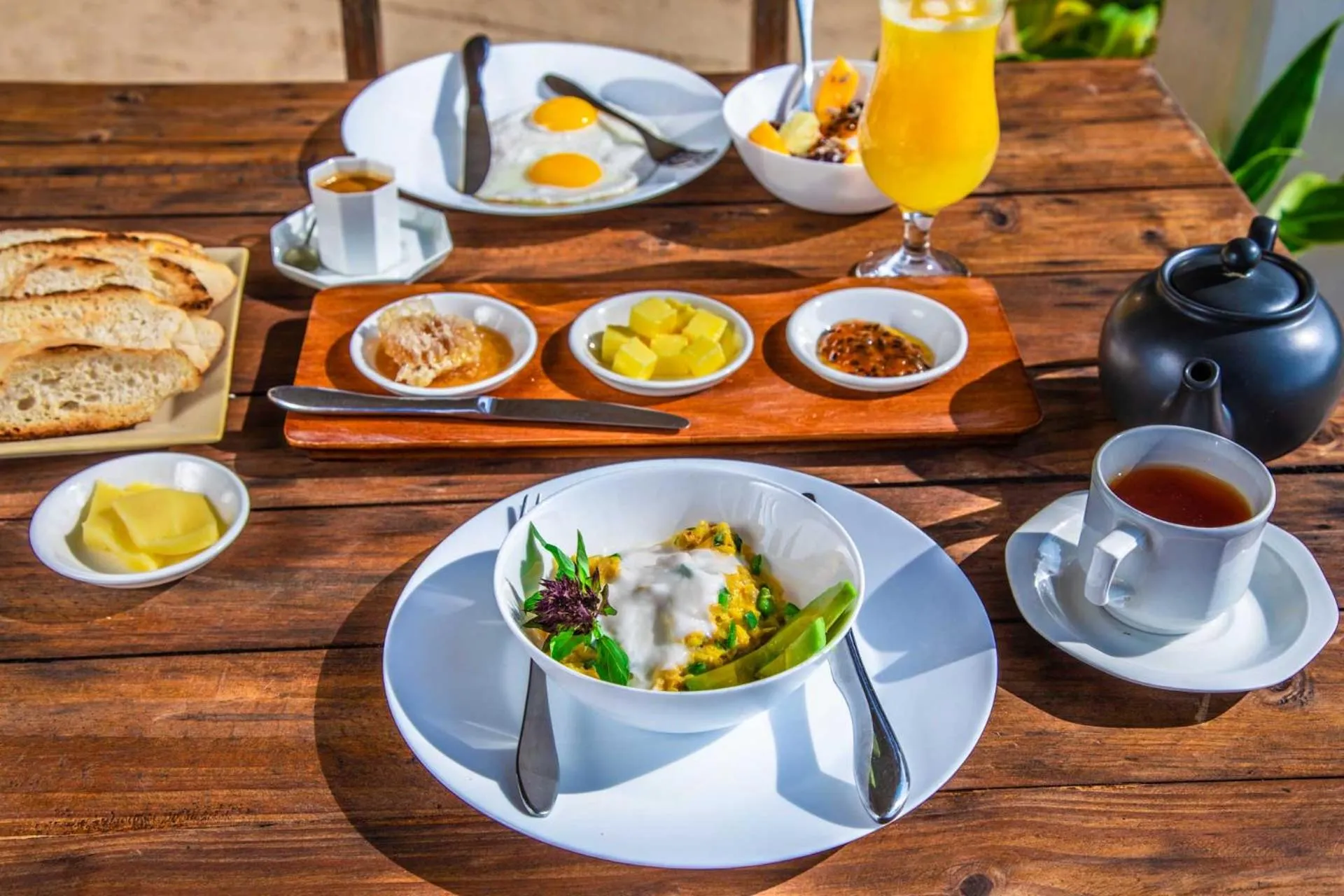 Patio in Sky Island Resort