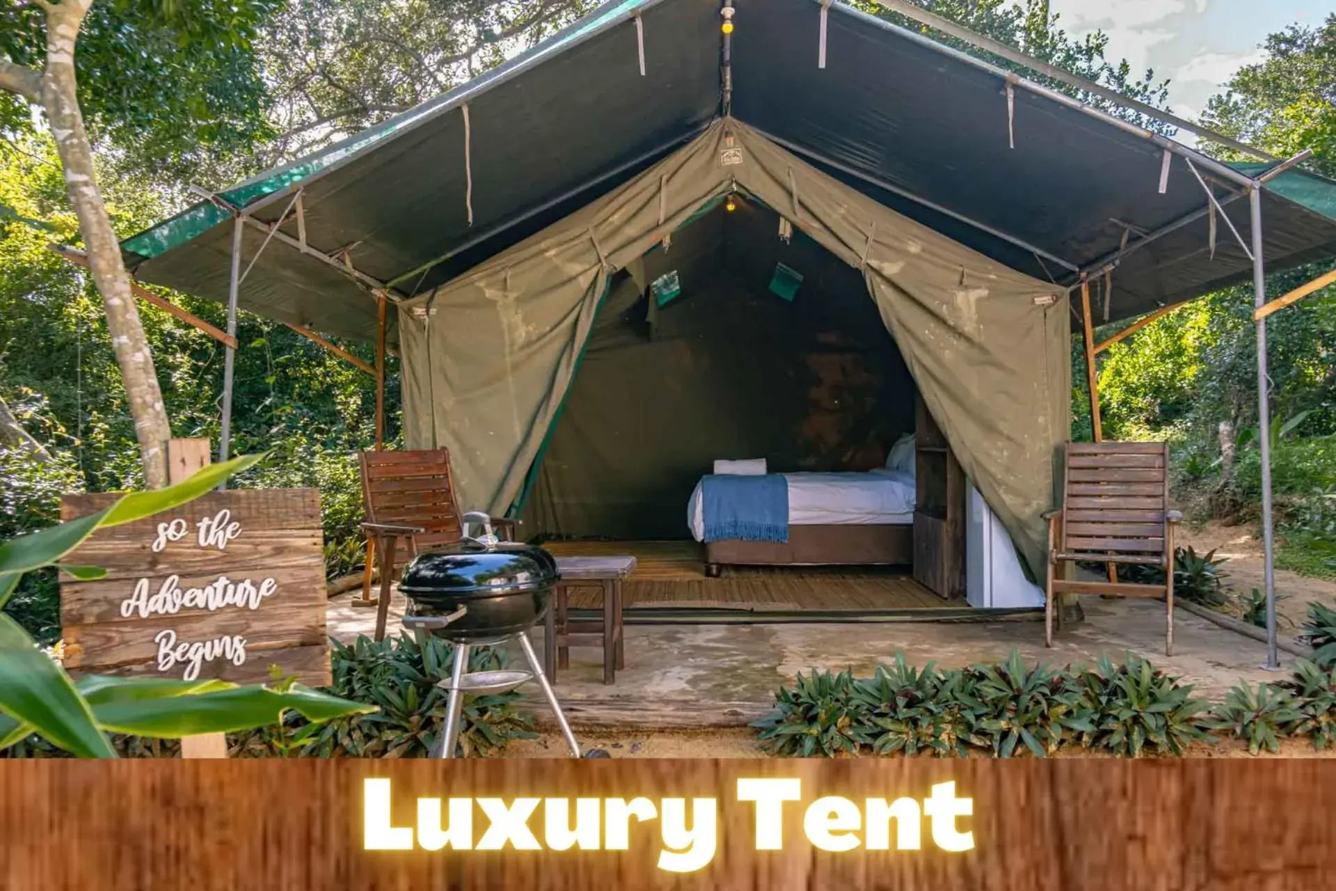 Luxury Tent (2-sleeper) - single occupancy in Sky Island Resort Luxury Tent (2-sleeper) - single occupancy in Sky Island Resort