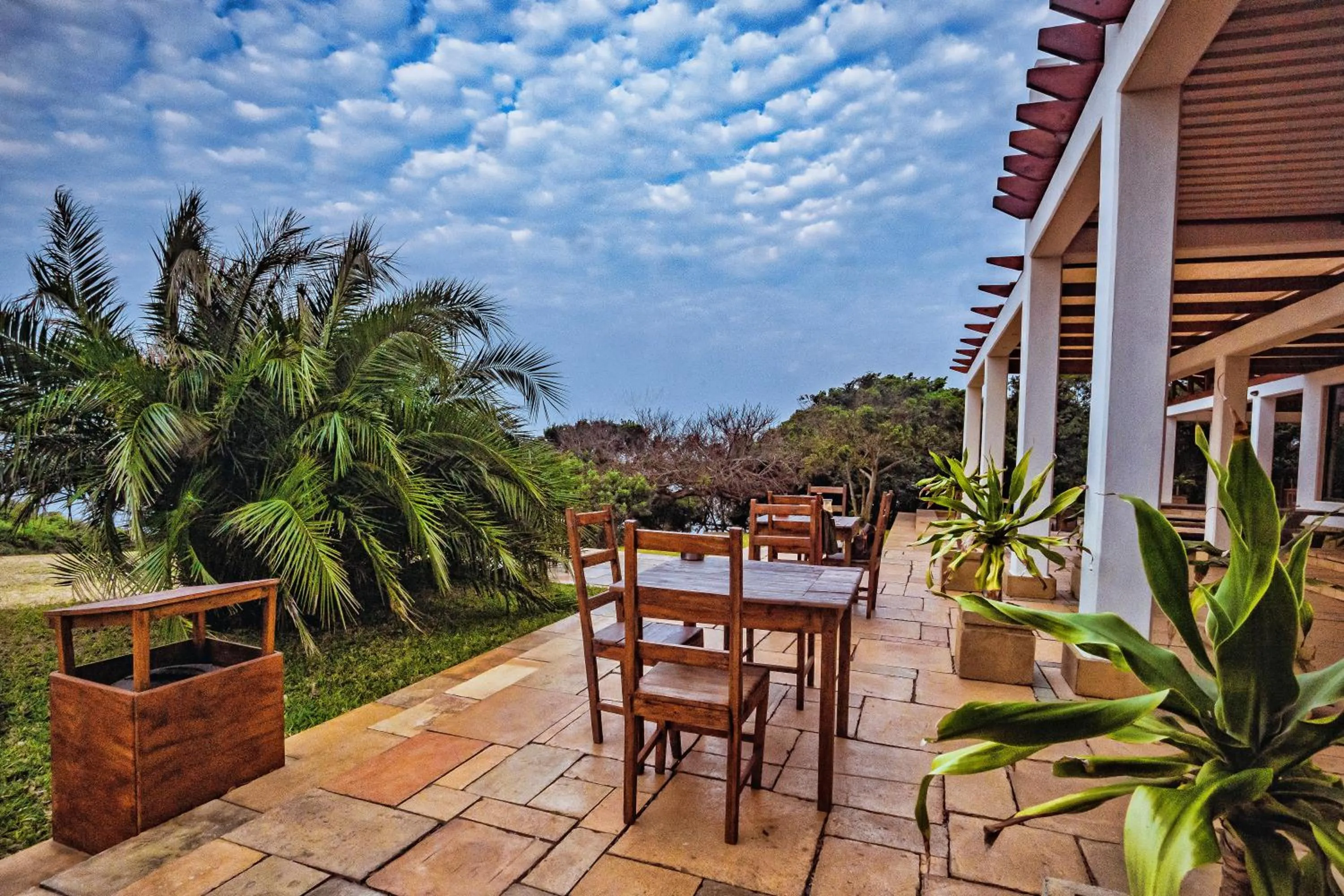 Patio in Sky Island Resort