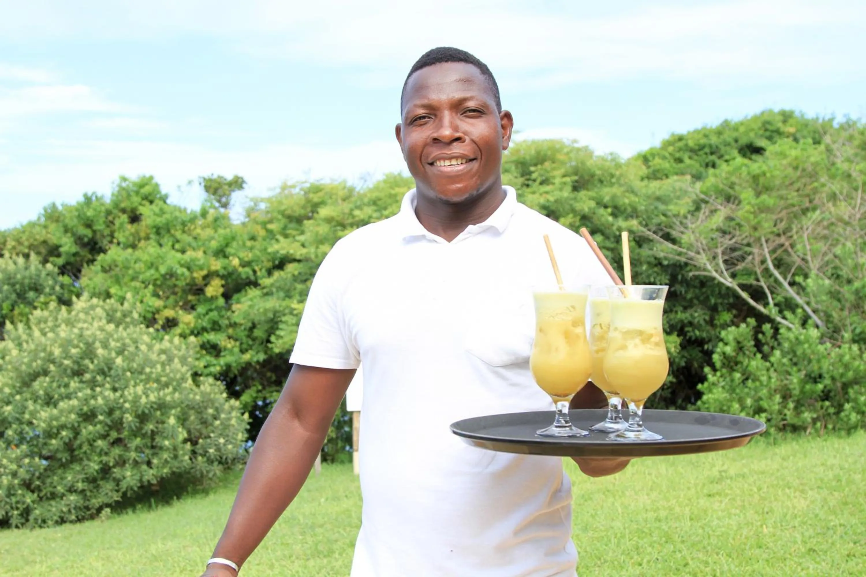 Staff in Sky Island Resort