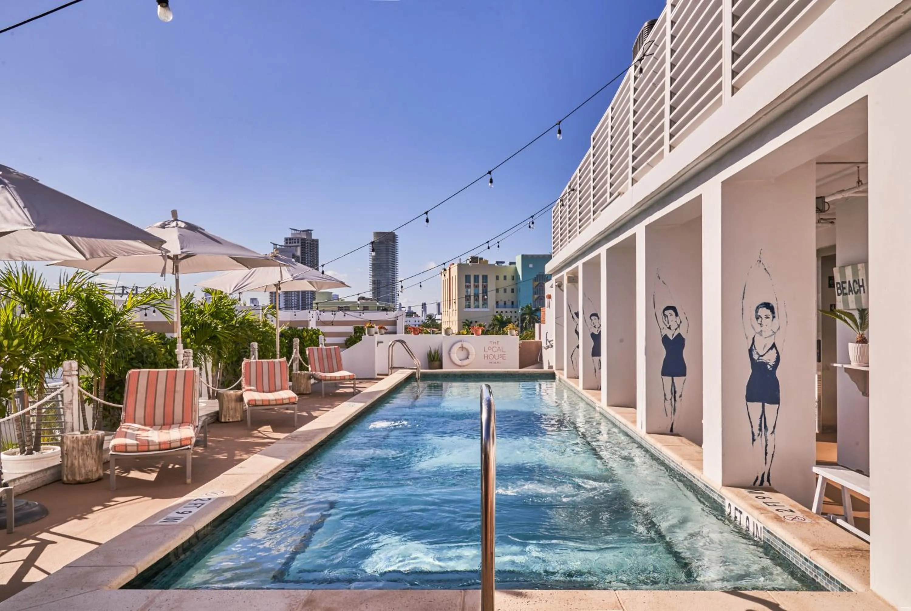 Swimming pool in The Local House