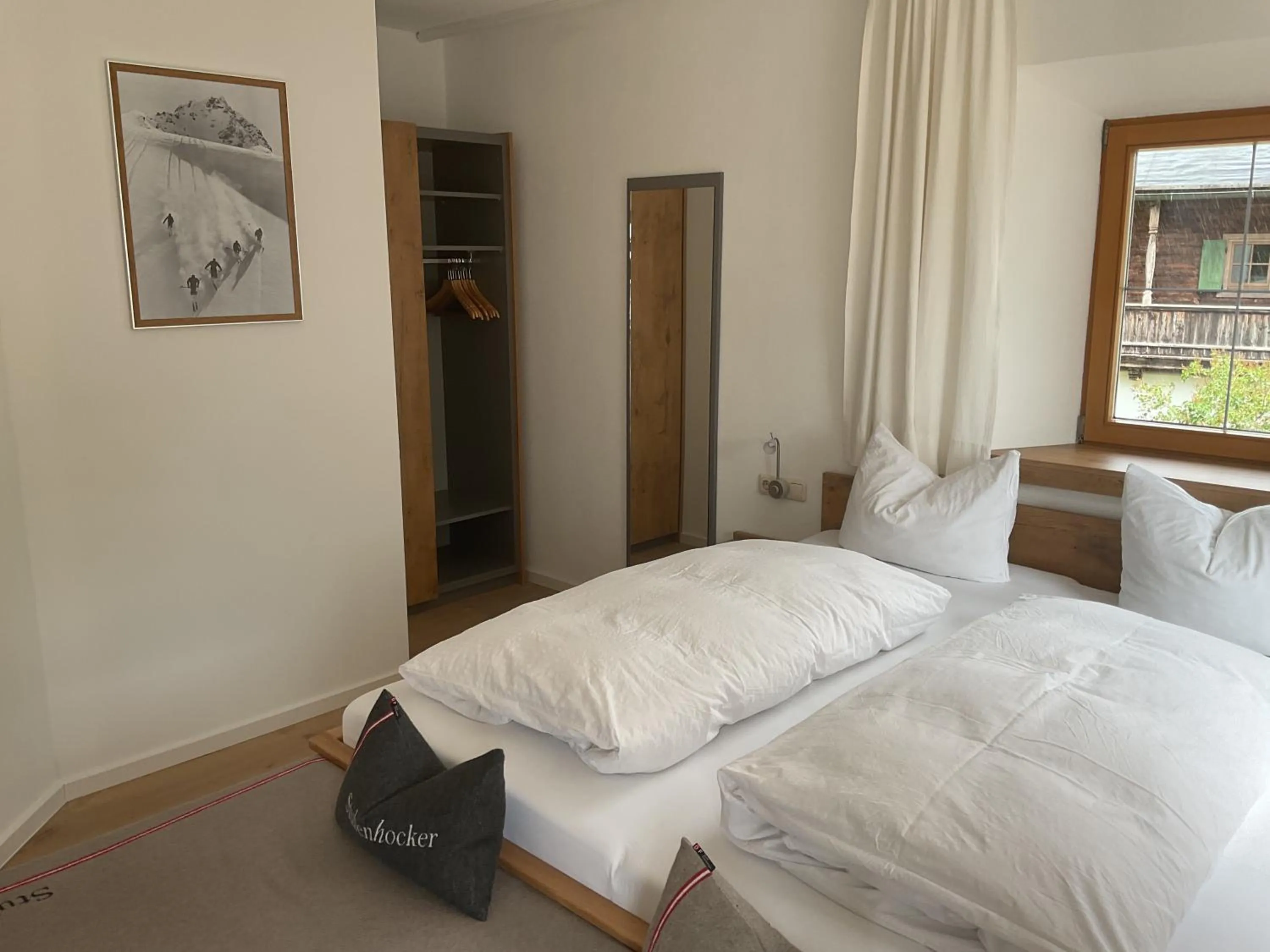 Bed in Landgasthof Dorfstadl