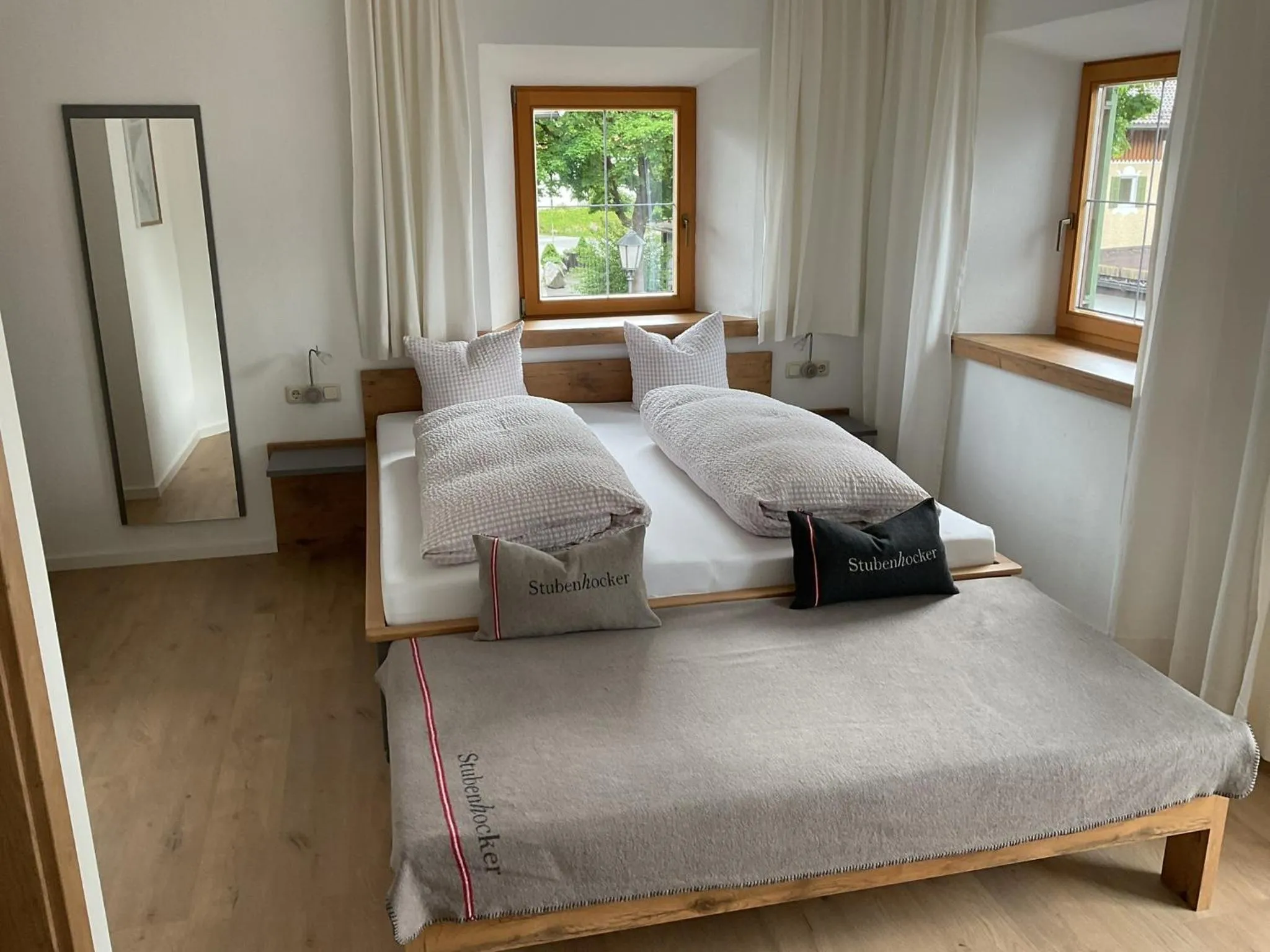 Bed in Landgasthof Dorfstadl