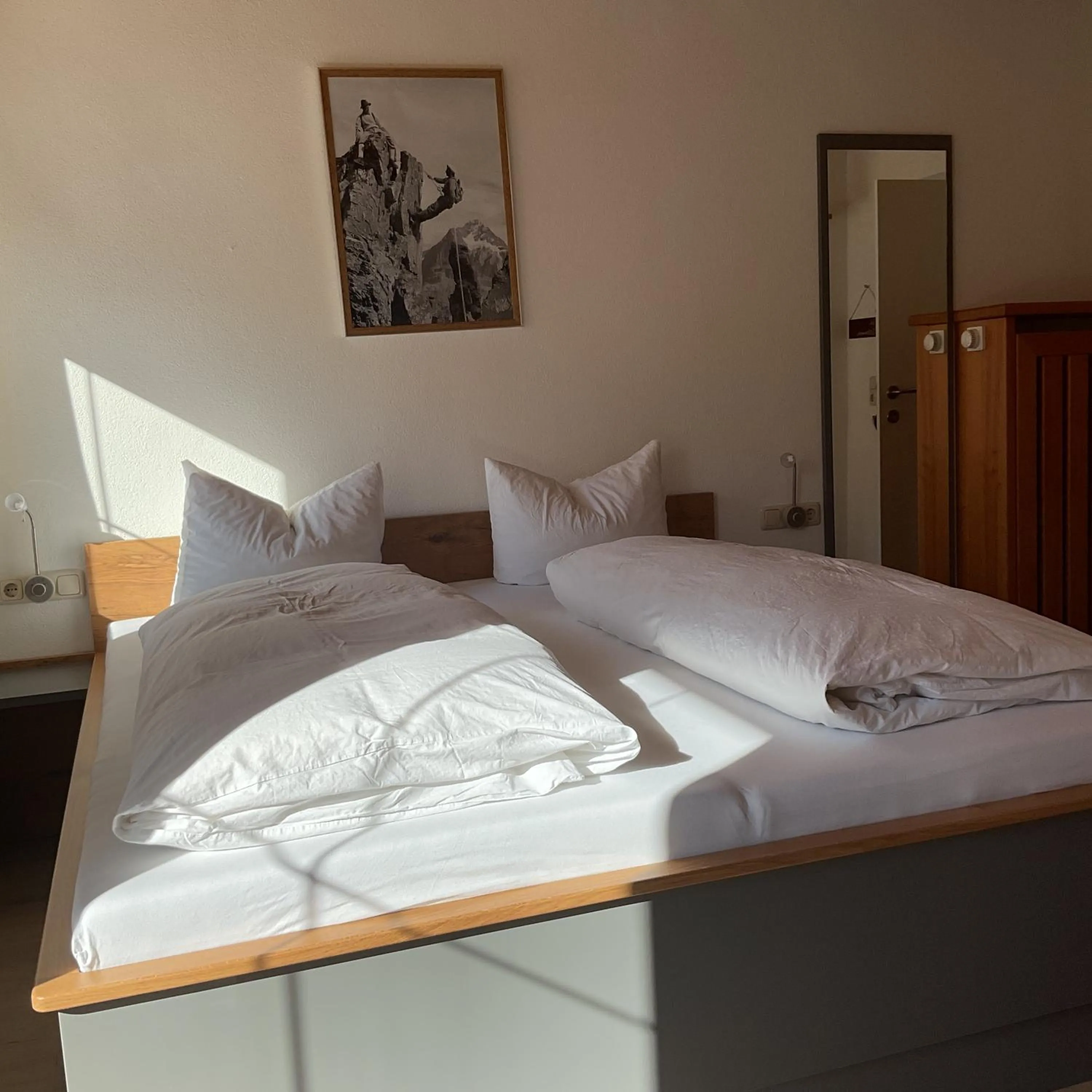 Bed in Landgasthof Dorfstadl